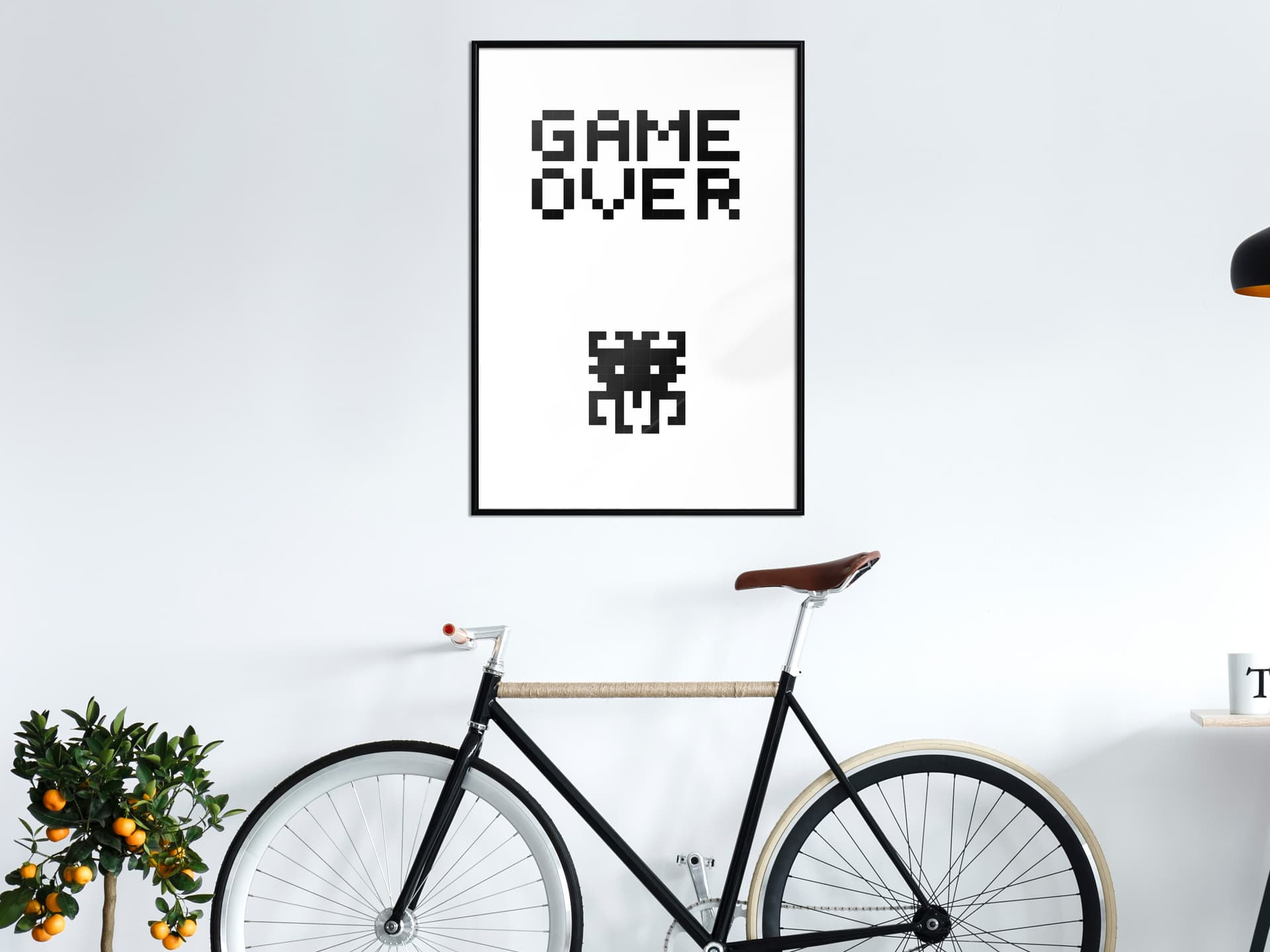 

Plakat - Koniec gry (rozmiar 30x45, wykończenie Rama czarna)