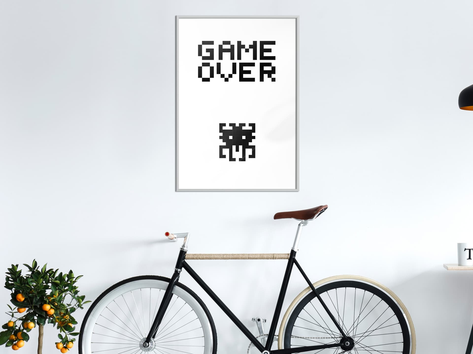 

Plakat - Koniec gry (rozmiar 20x30, wykończenie Rama biała)
