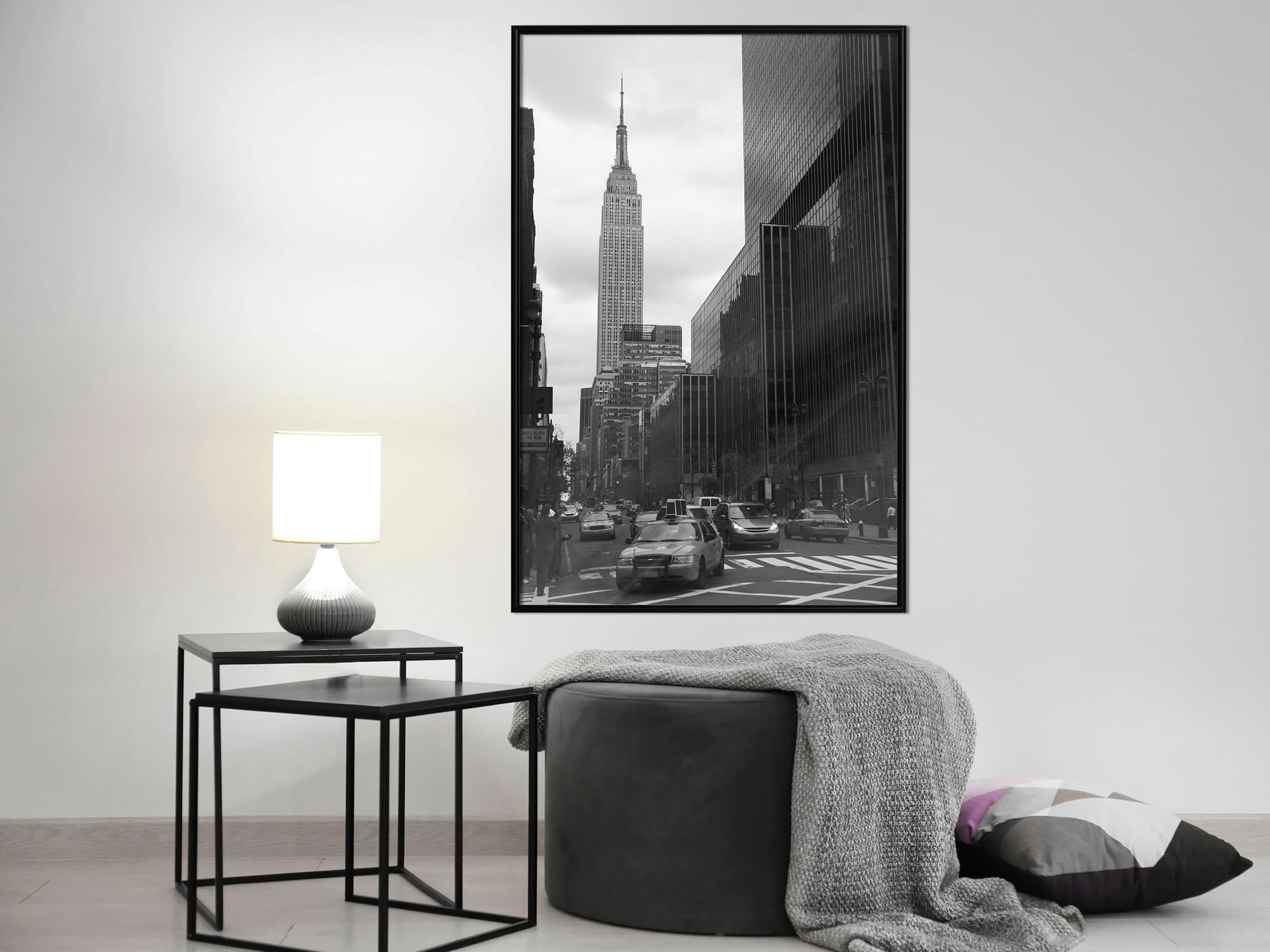 

Plakat - Empire State Building (rozmiar 20x30, wykończenie Rama czarna)