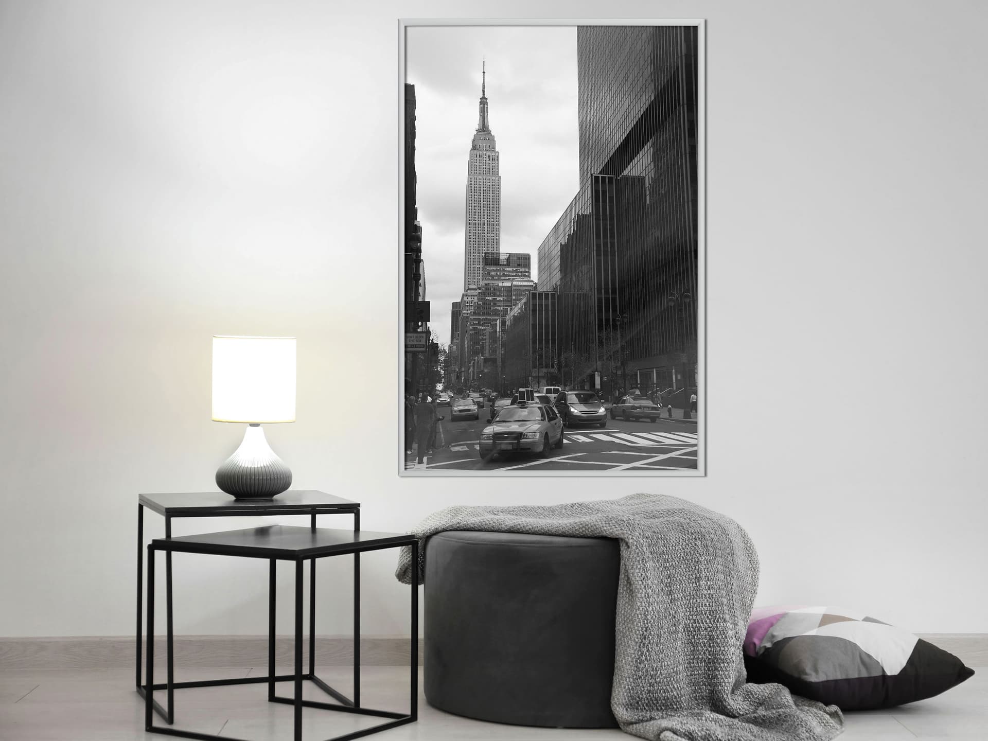 

Plakat - Empire State Building (rozmiar 30x45, wykończenie Rama biała)