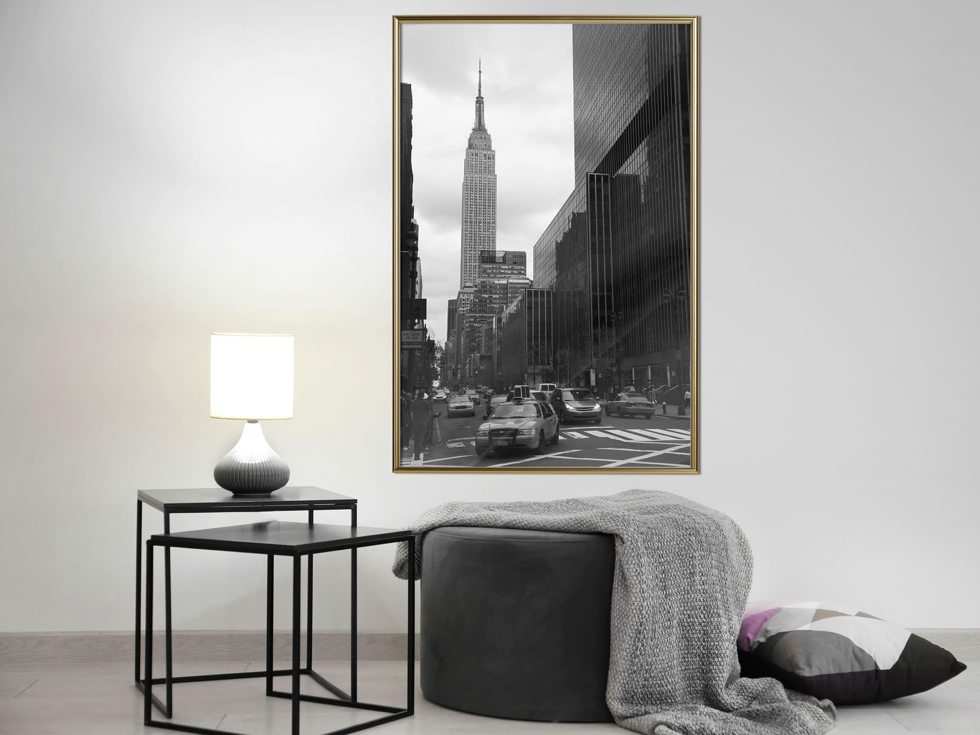 

Plakat - Empire State Building (rozmiar 20x30, wykończenie Rama złota)