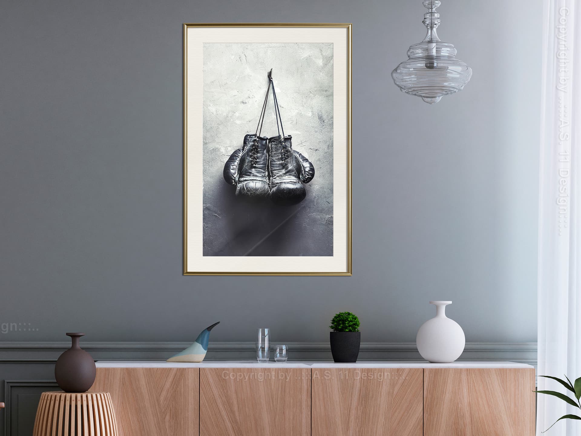 

Plakat - Przejście na emeryturę (rozmiar 30x45, wykończenie Rama złota z passe-partout)