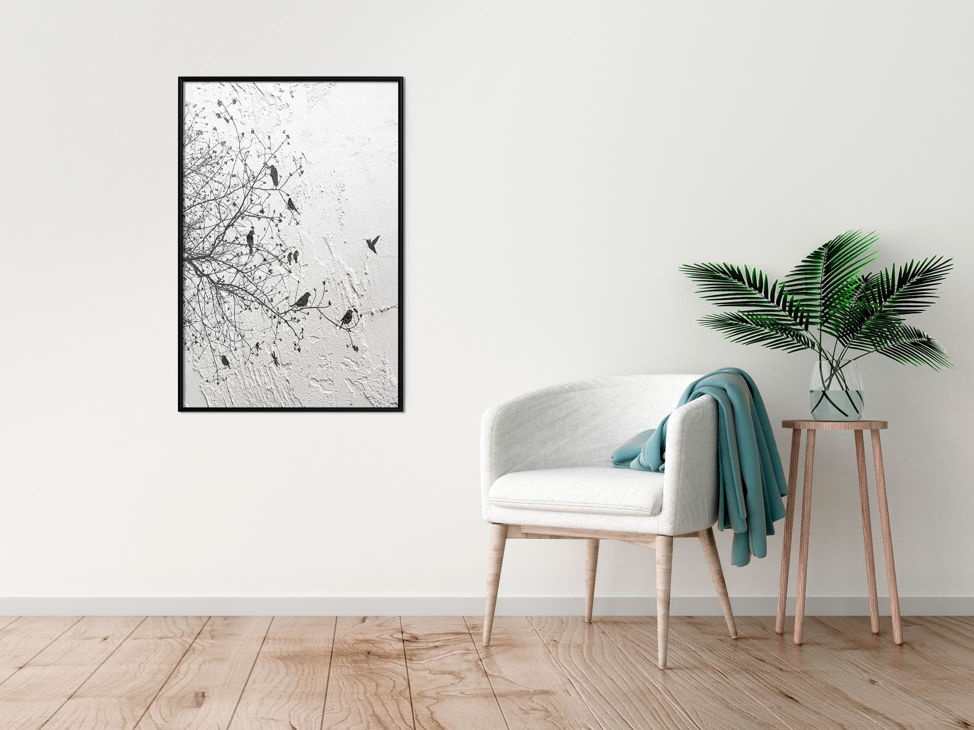 

Plakat - Świergot I (rozmiar 40x60, wykończenie Rama czarna)