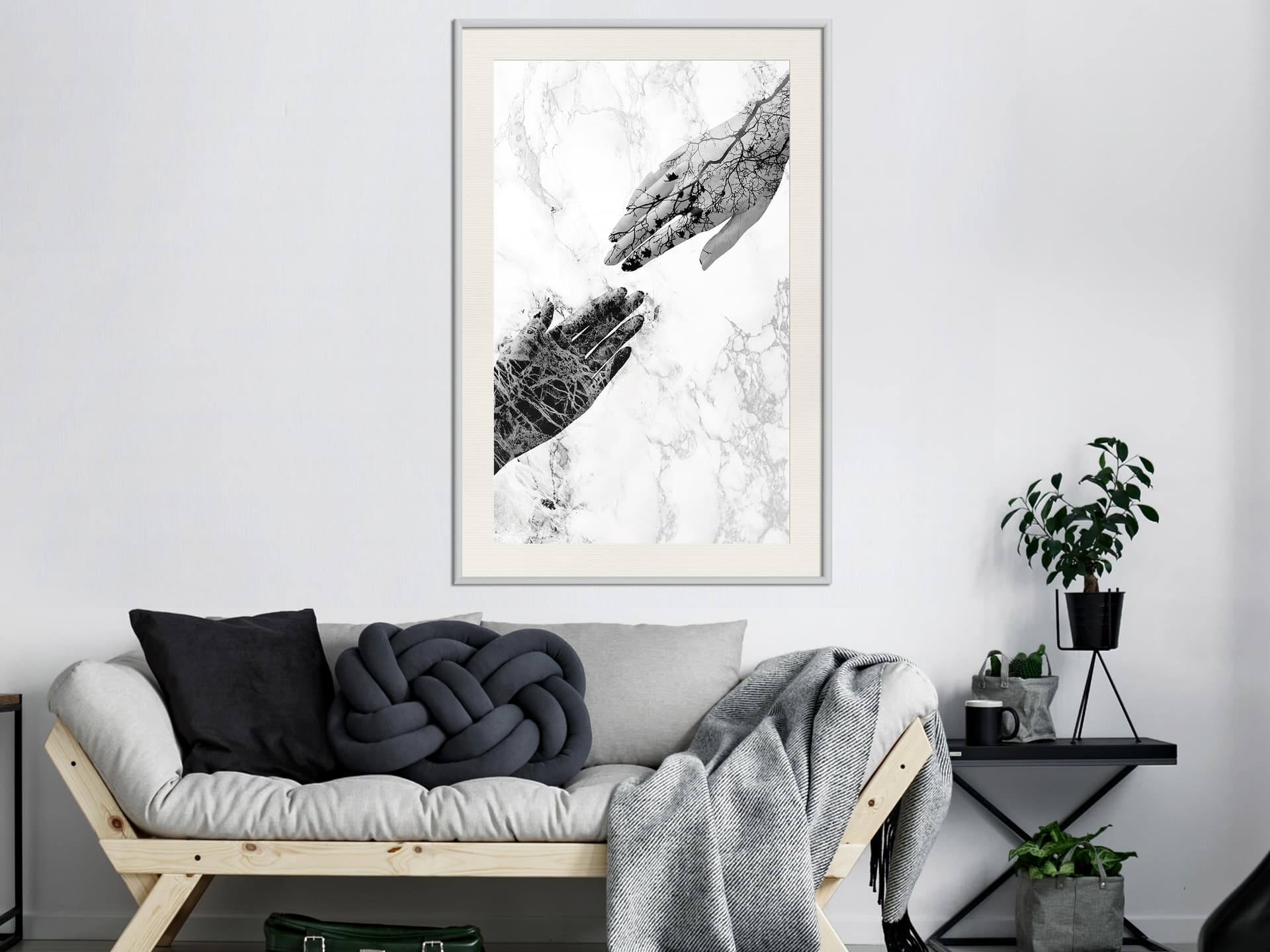 

Plakat - Prawie (rozmiar 20x30, wykończenie Rama biała z passe-partout)