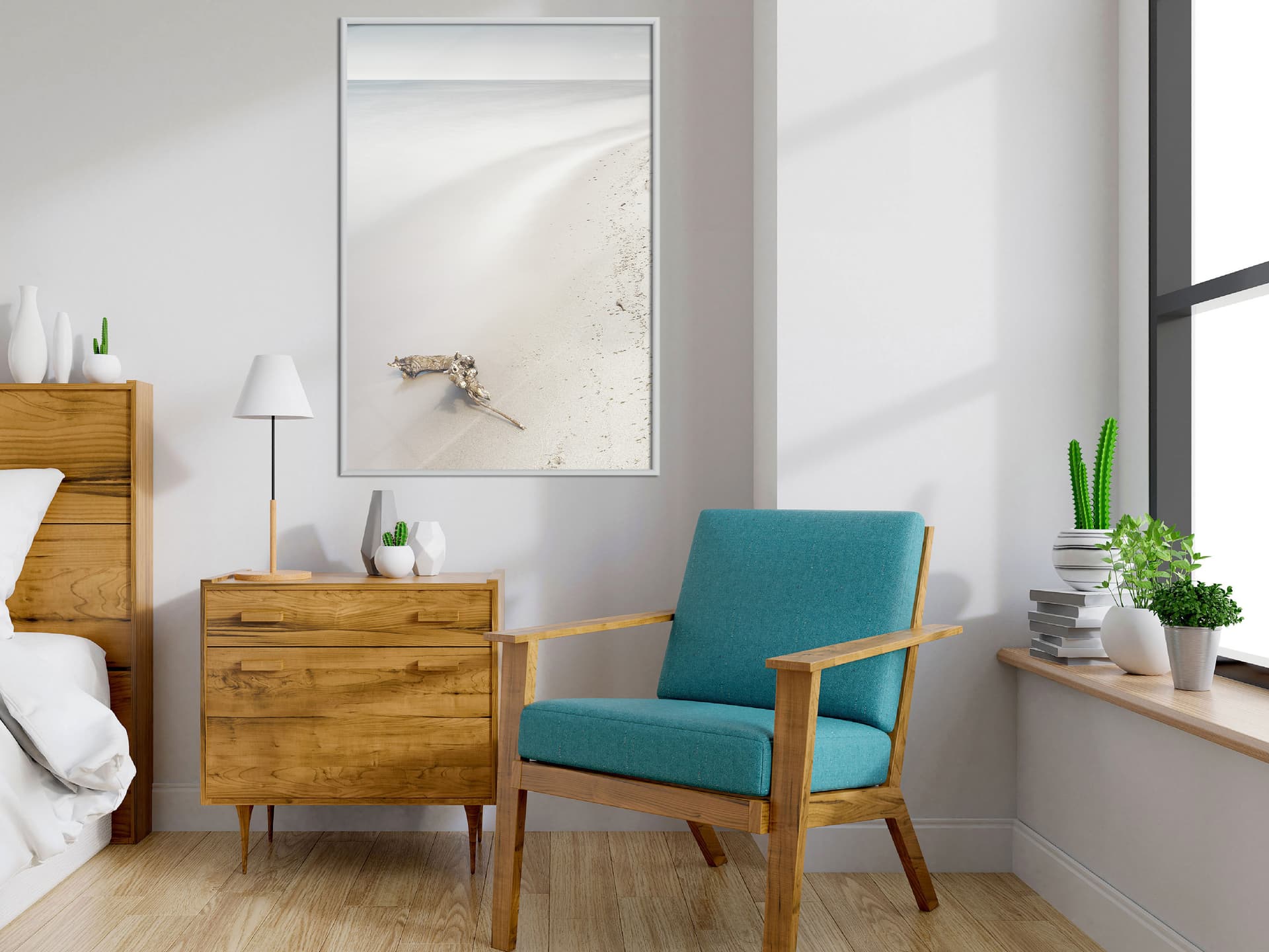 

Plakat - Wybrzeże (rozmiar 30x45, wykończenie Rama biała)
