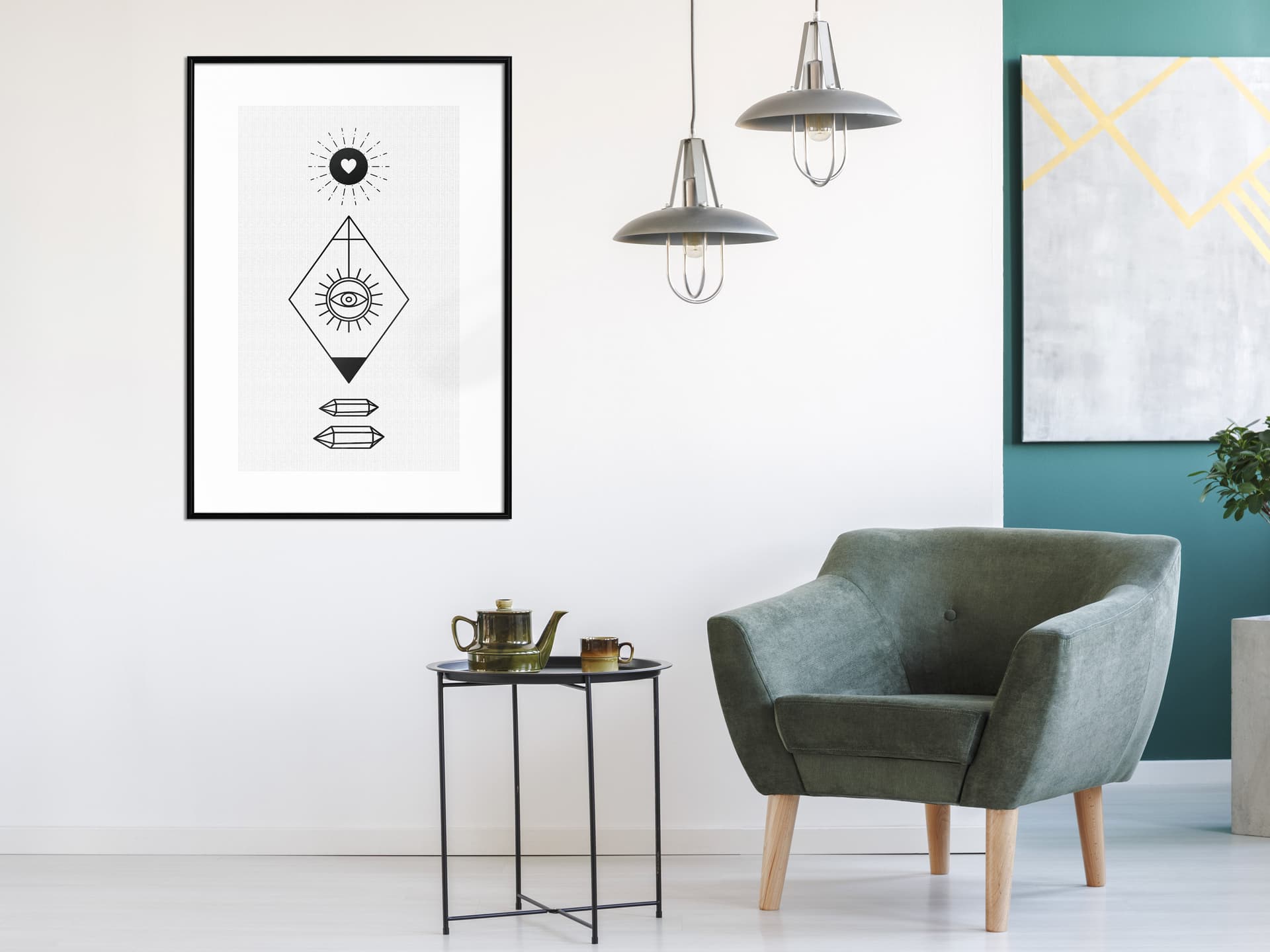 

Plakat - Intuicja (rozmiar 30x45, wykończenie Rama czarna)