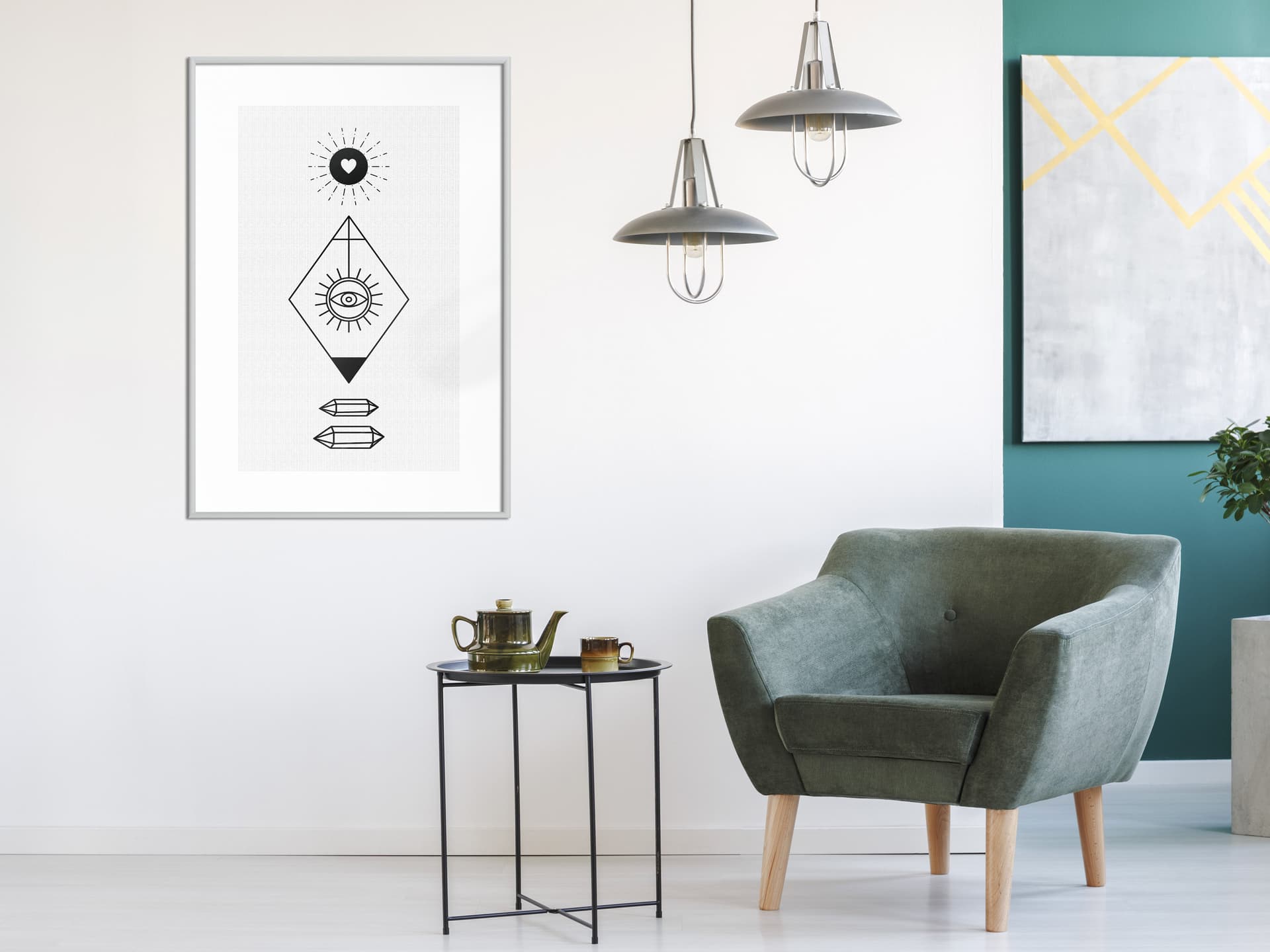 

Plakat - Intuicja (rozmiar 30x45, wykończenie Rama biała)