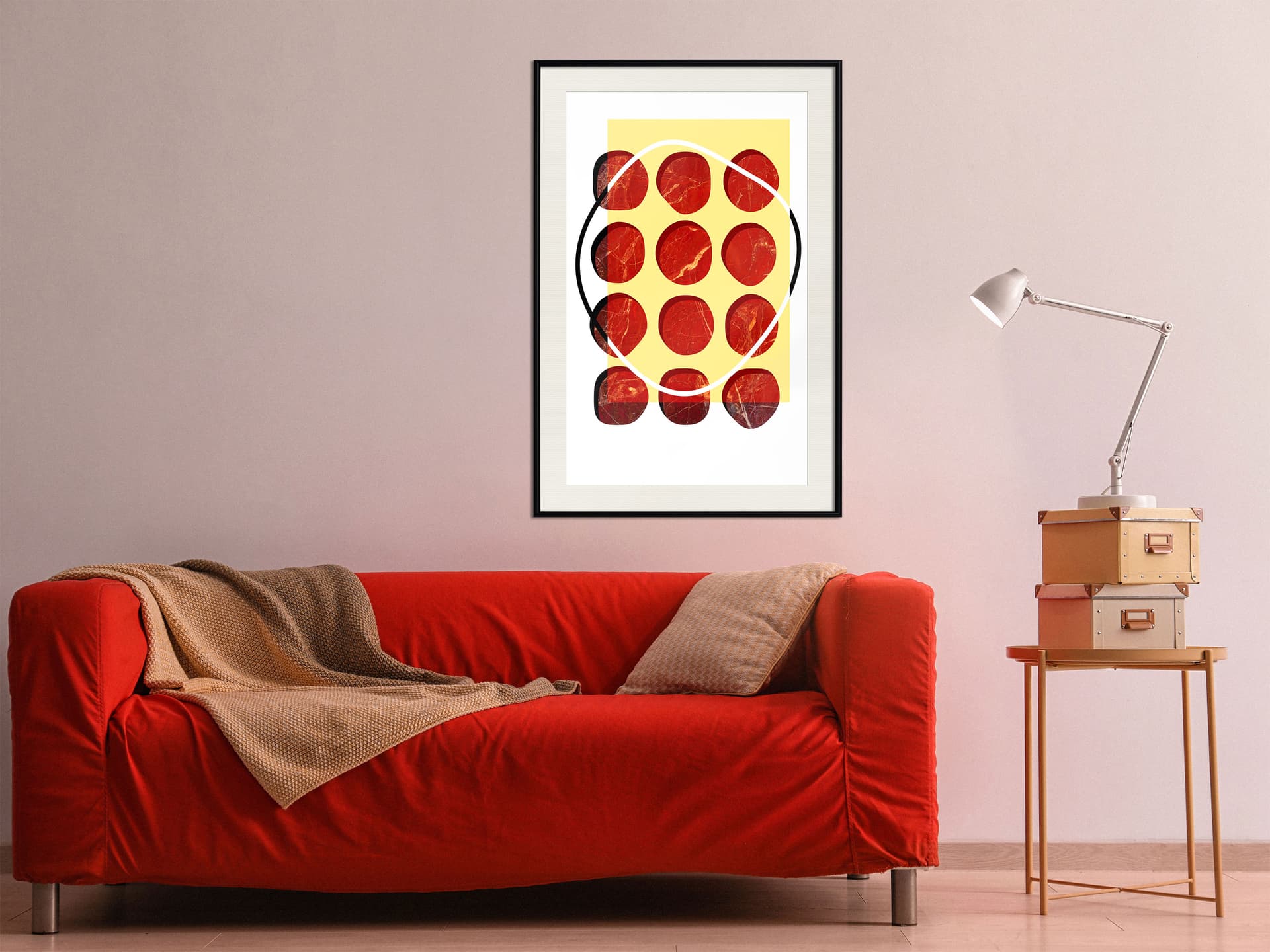 

Plakat - Marzenie mięsożercy (rozmiar 30x45, wykończenie Rama czarna z passe-partout)