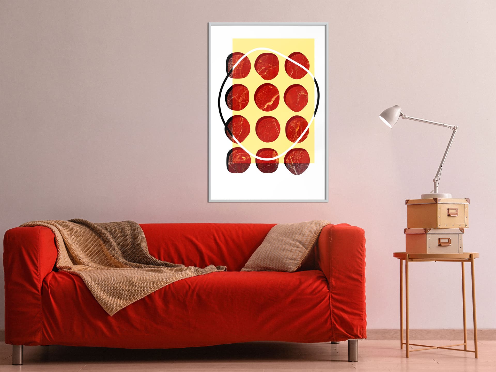 

Plakat - Marzenie mięsożercy (rozmiar 40x60, wykończenie Rama biała)