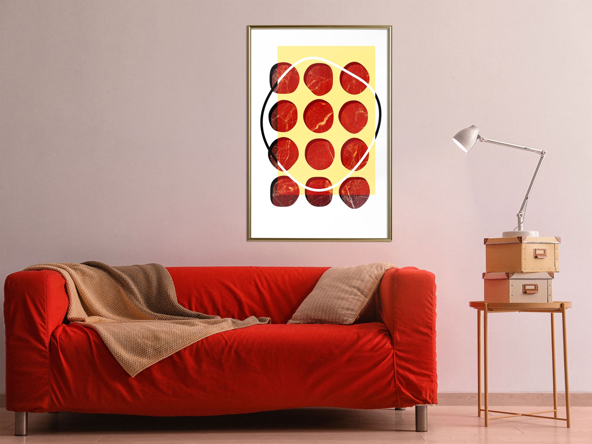 

Plakat - Marzenie mięsożercy (rozmiar 20x30, wykończenie Rama złota)