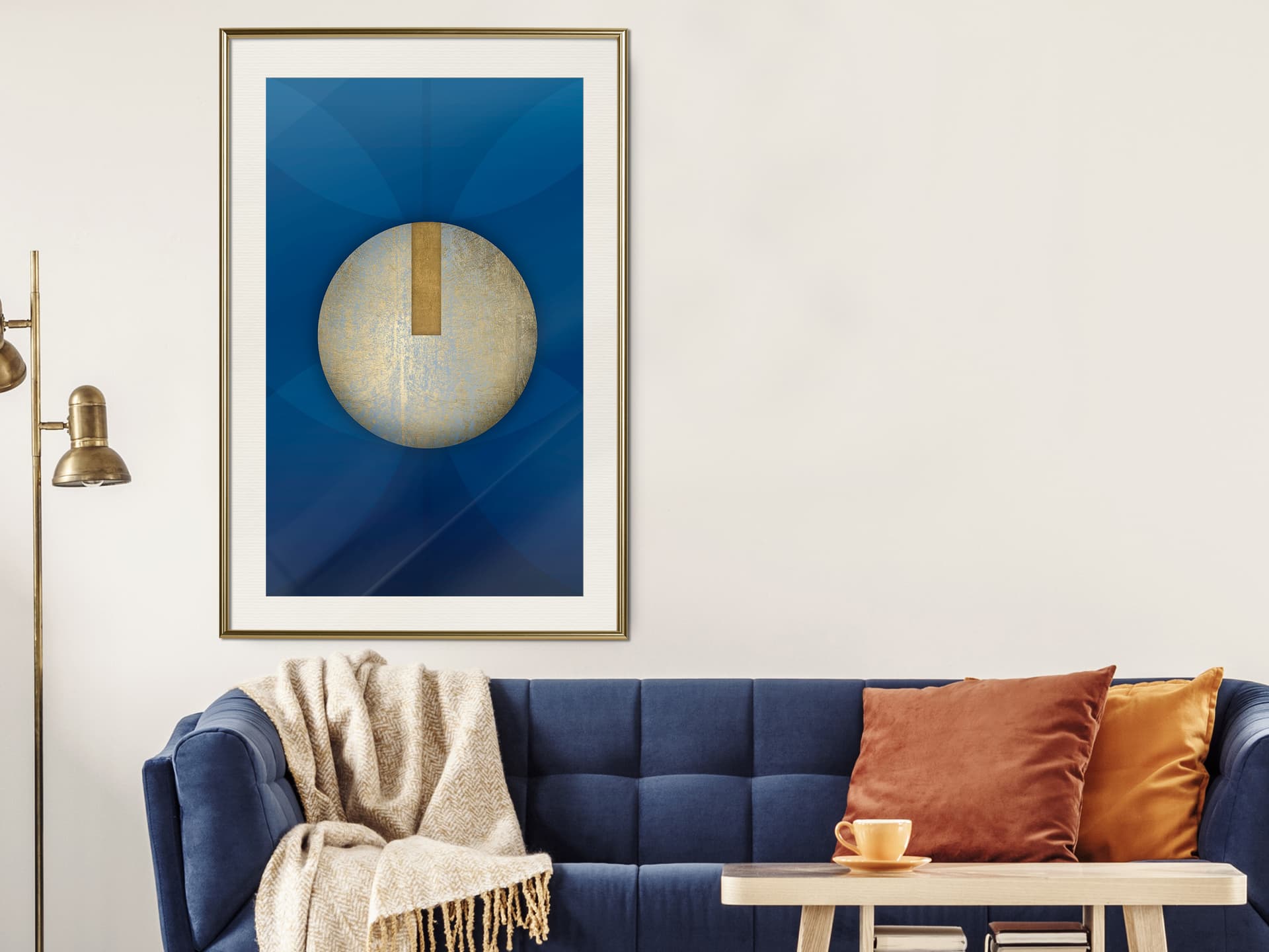 

Plakat - Tajemniczy obiekt (rozmiar 20x30, wykończenie Rama złota z passe-partout)