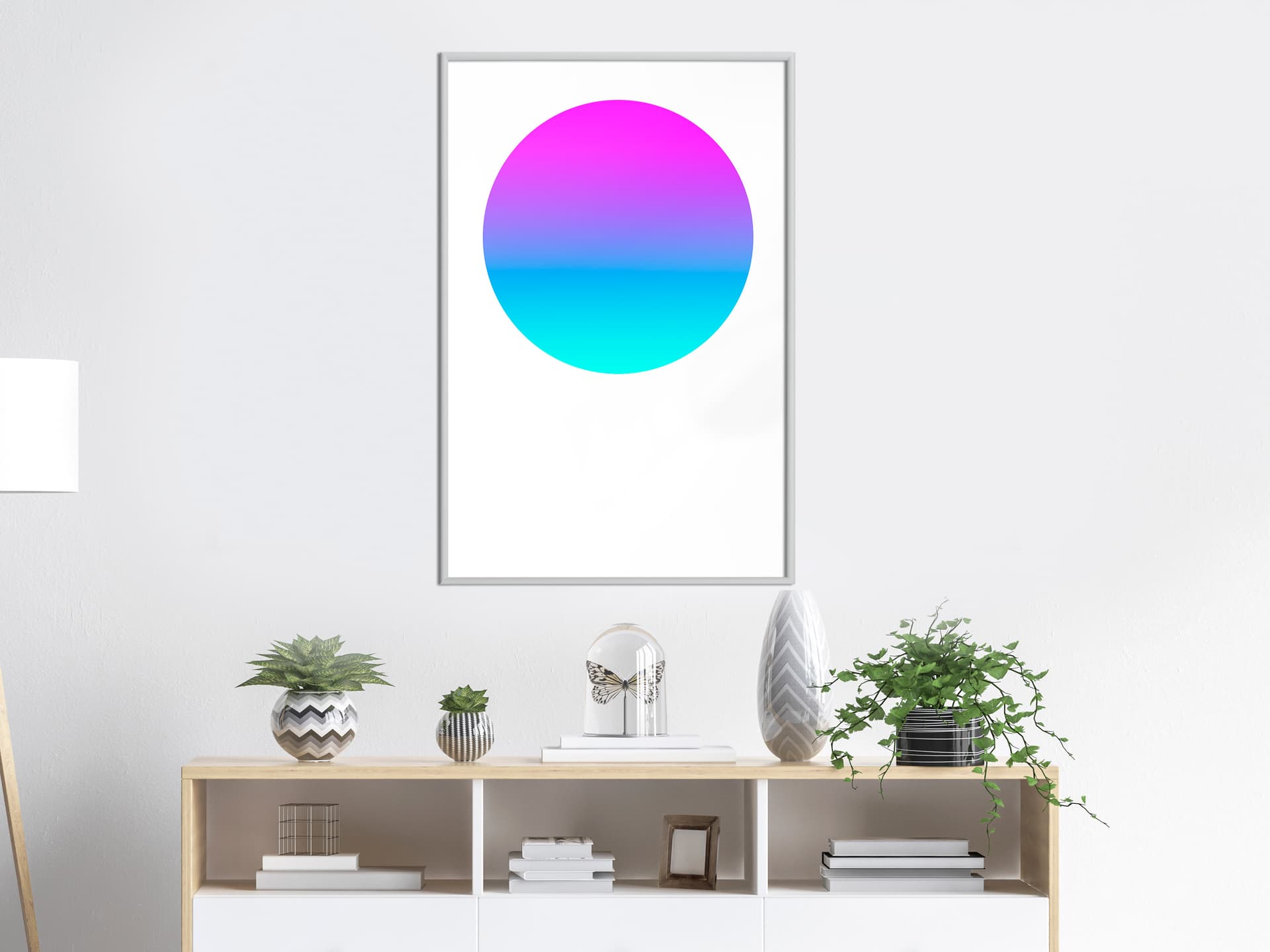 

Plakat - Ultrafiolet II (rozmiar 20x30, wykończenie Rama biała)