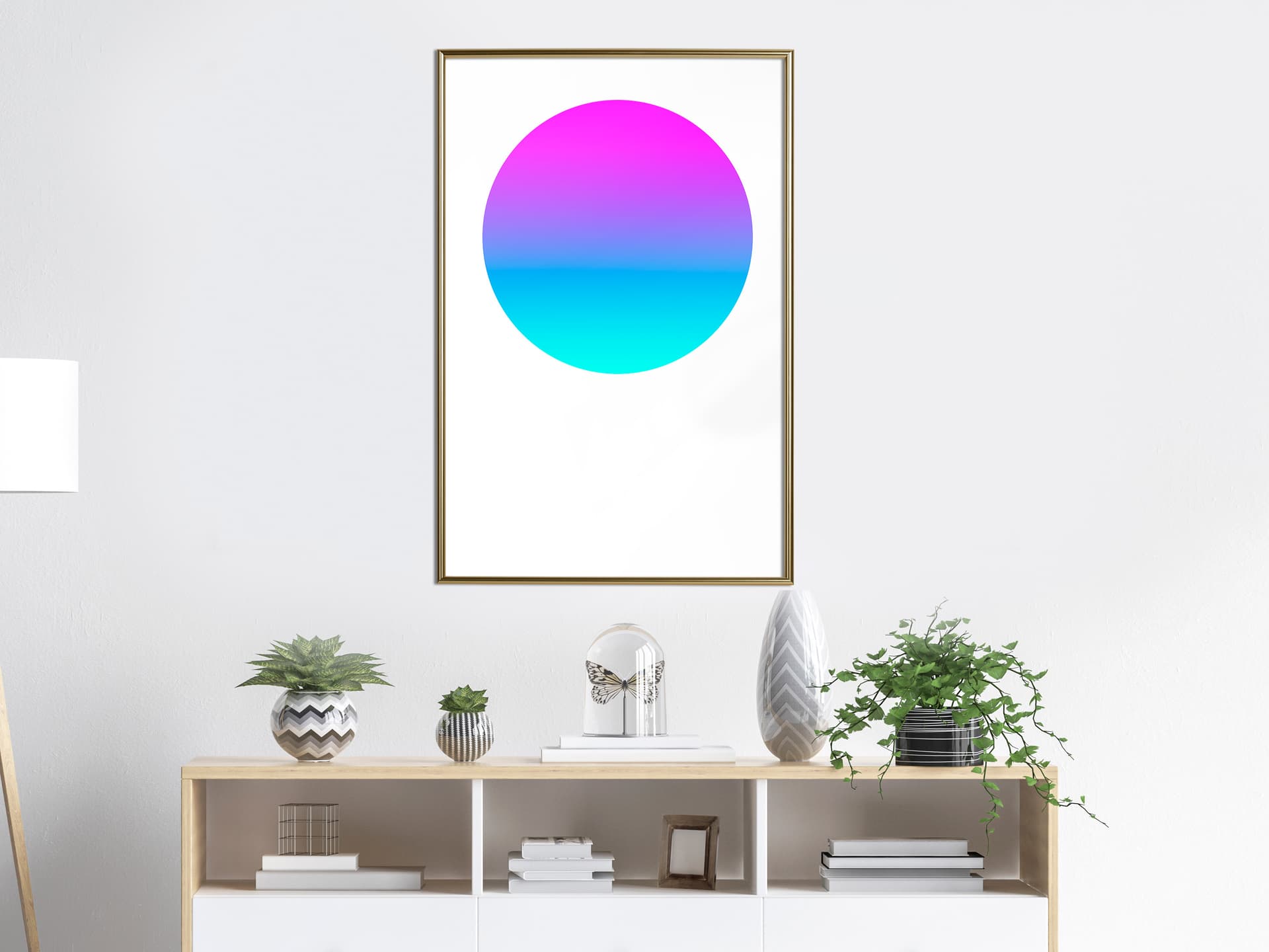 

Plakat - Ultrafiolet II (rozmiar 30x45, wykończenie Rama złota)