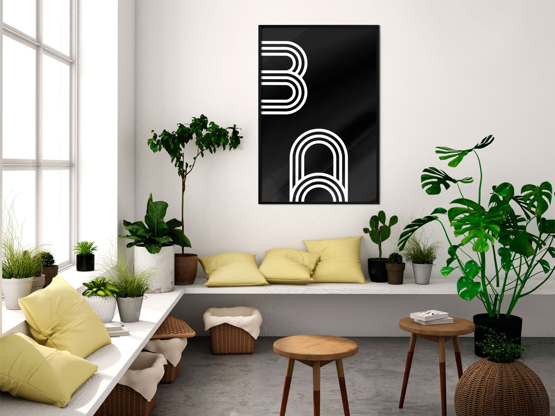 

Plakat - Pokręcone spinacze (rozmiar 30x45, wykończenie Rama czarna)