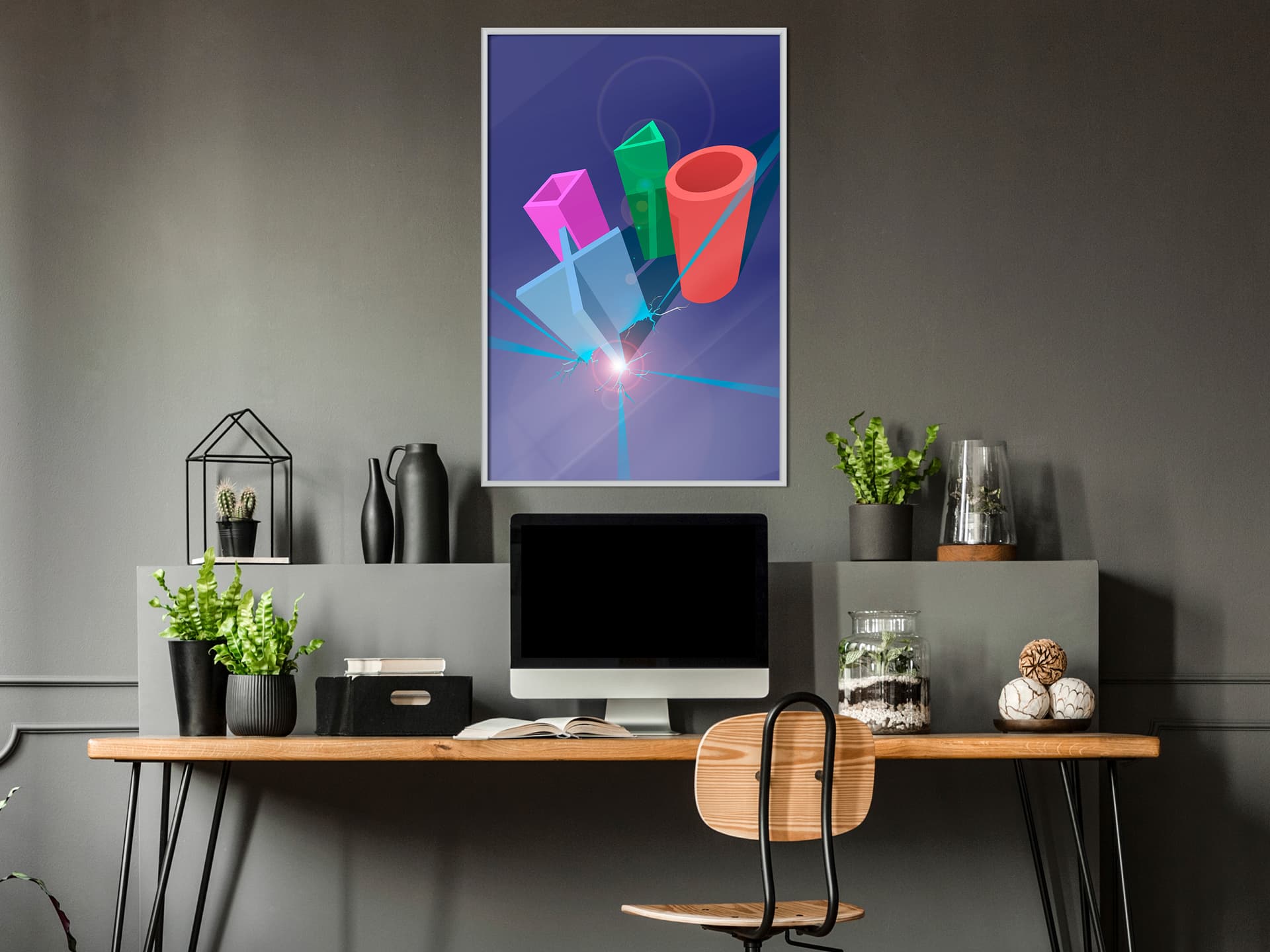 

Plakat - Zagrajmy! (rozmiar 30x45, wykończenie Rama biała)