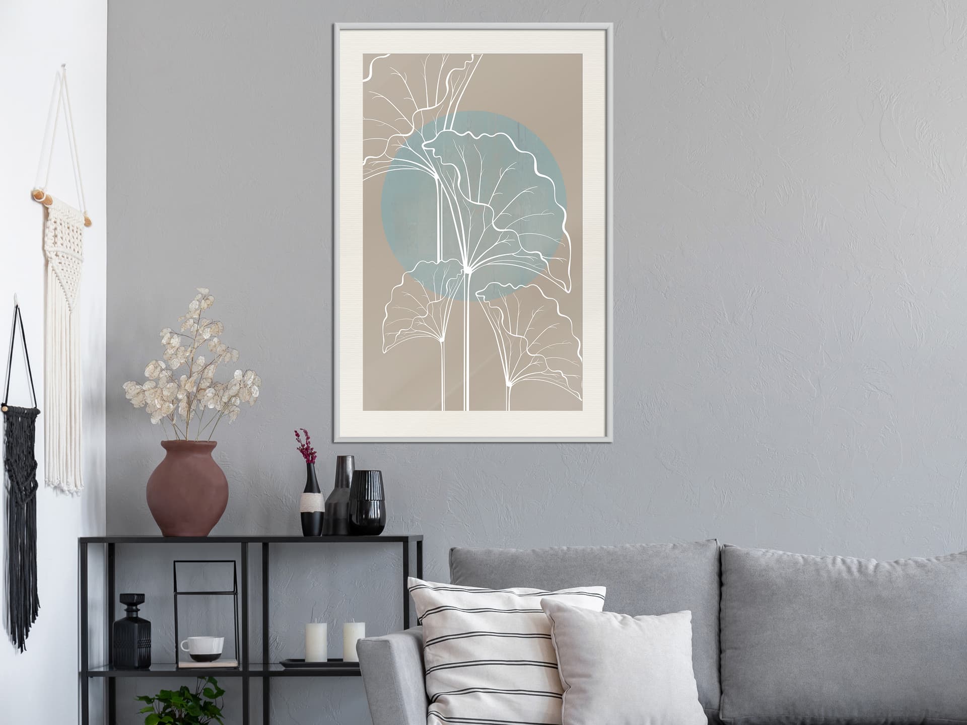 

Plakat - Cudowna roślina (rozmiar 20x30, wykończenie Rama biała z passe-partout)