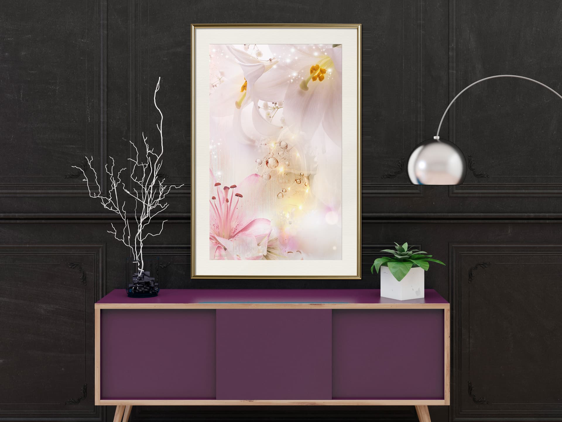 

Plakat - Letnie wspomnienia II (rozmiar 20x30, wykończenie Rama złota z passe-partout)