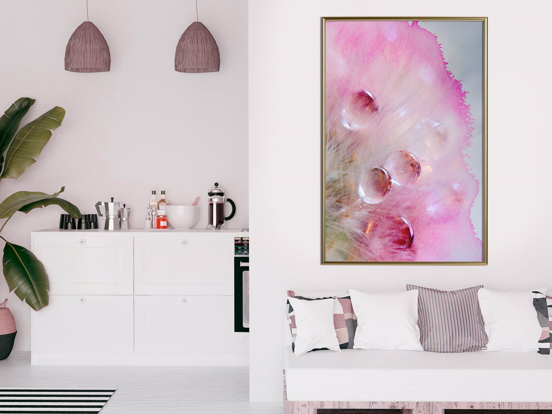 

Plakat - Łzy szczęścia (rozmiar 20x30, wykończenie Rama złota)