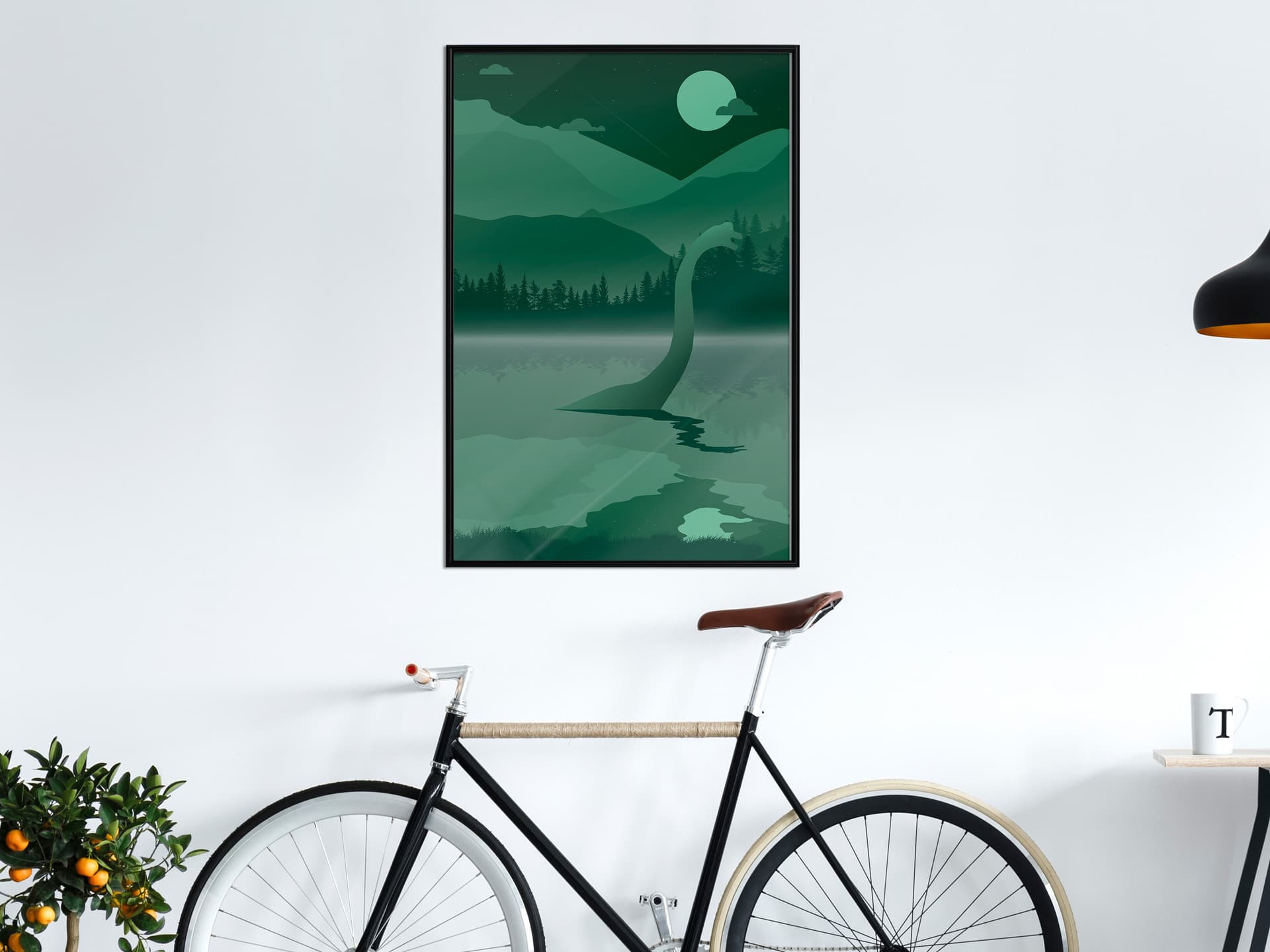 

Plakat - Nessie (rozmiar 20x30, wykończenie Rama czarna)