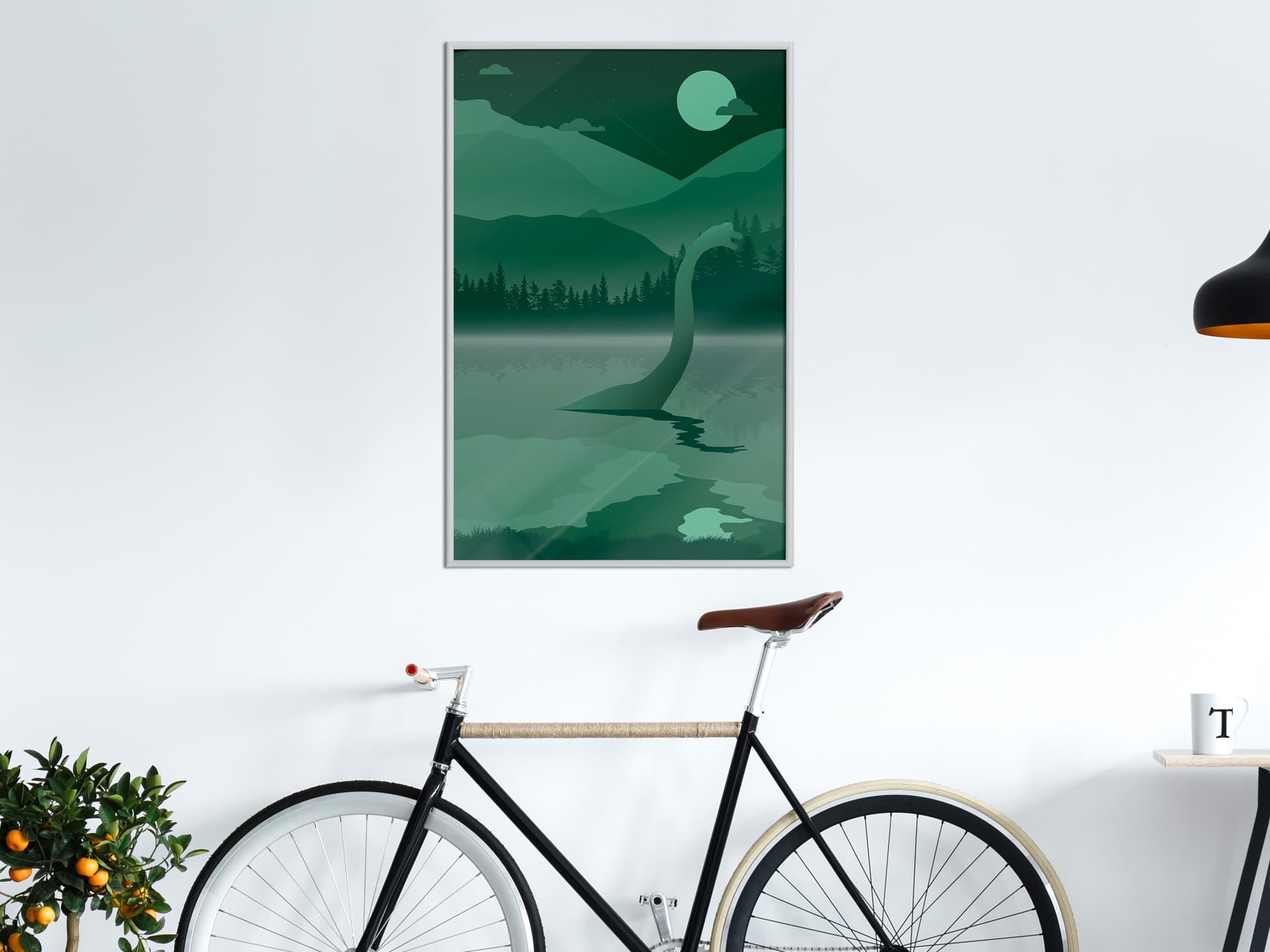 

Plakat - Nessie (rozmiar 30x45, wykończenie Rama biała)
