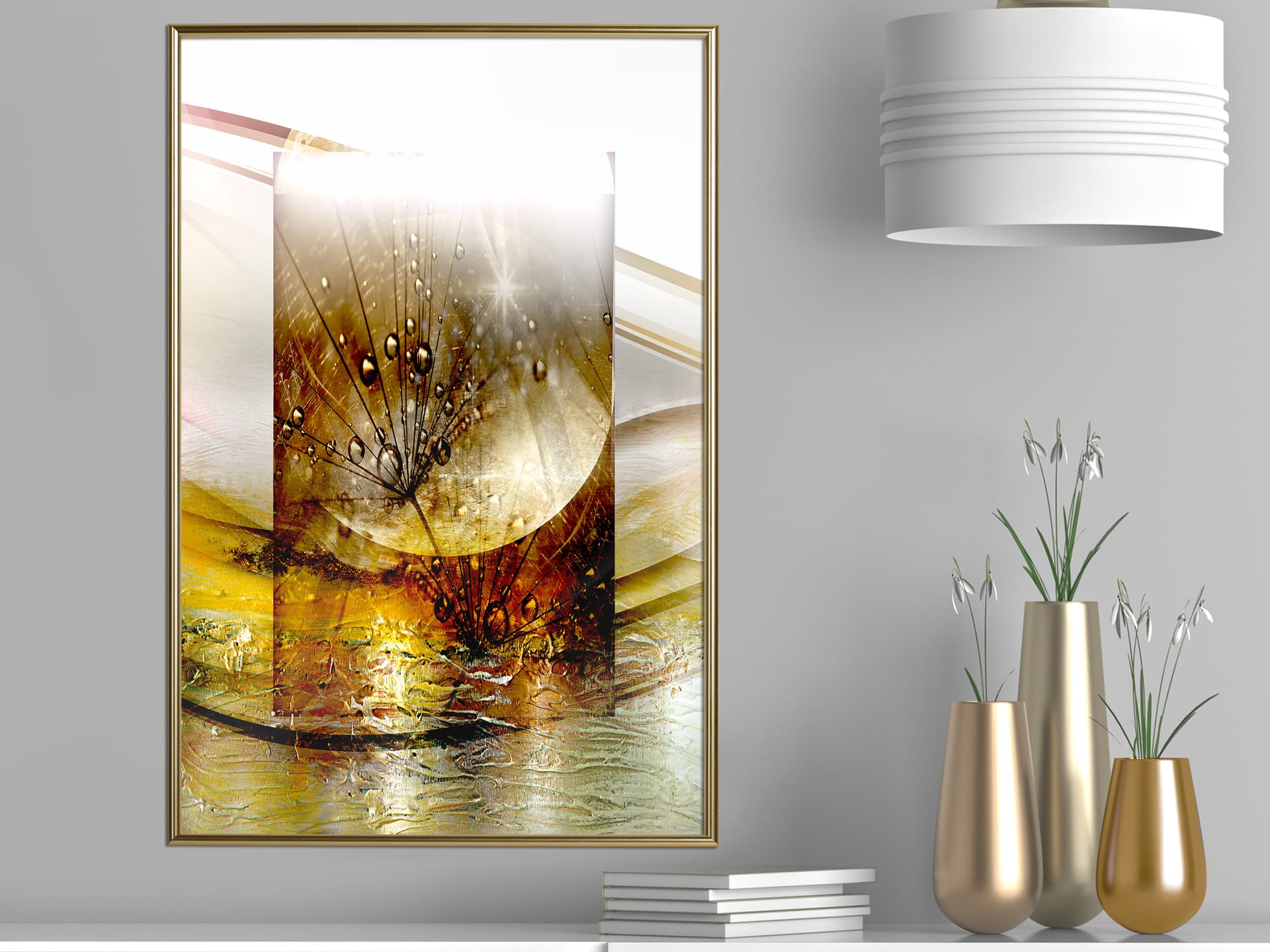

Plakat - Akt tworzenia (rozmiar 20x30, wykończenie Rama złota)