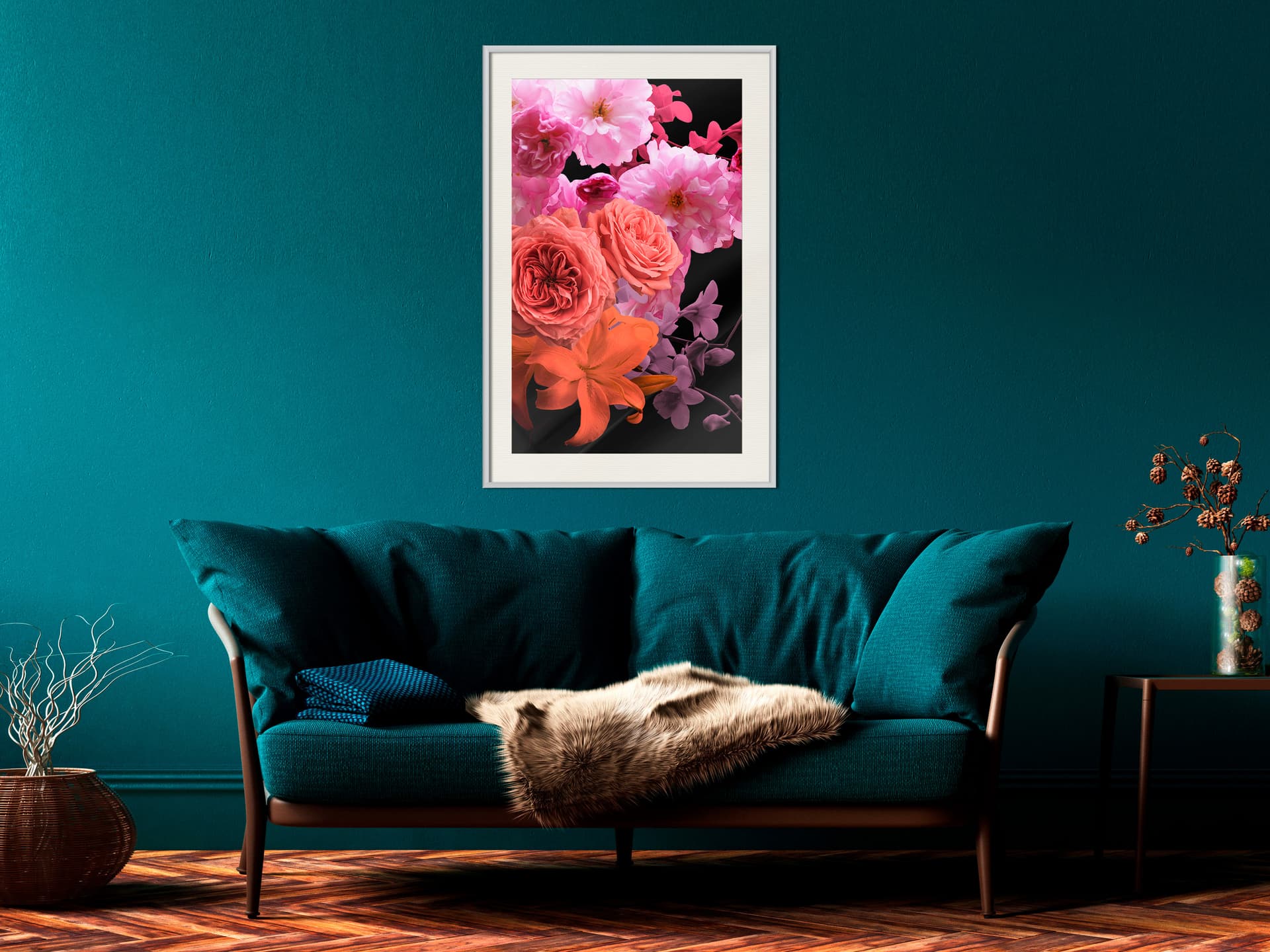 

Plakat - Udana randka I (rozmiar 30x45, wykończenie Rama biała z passe-partout)