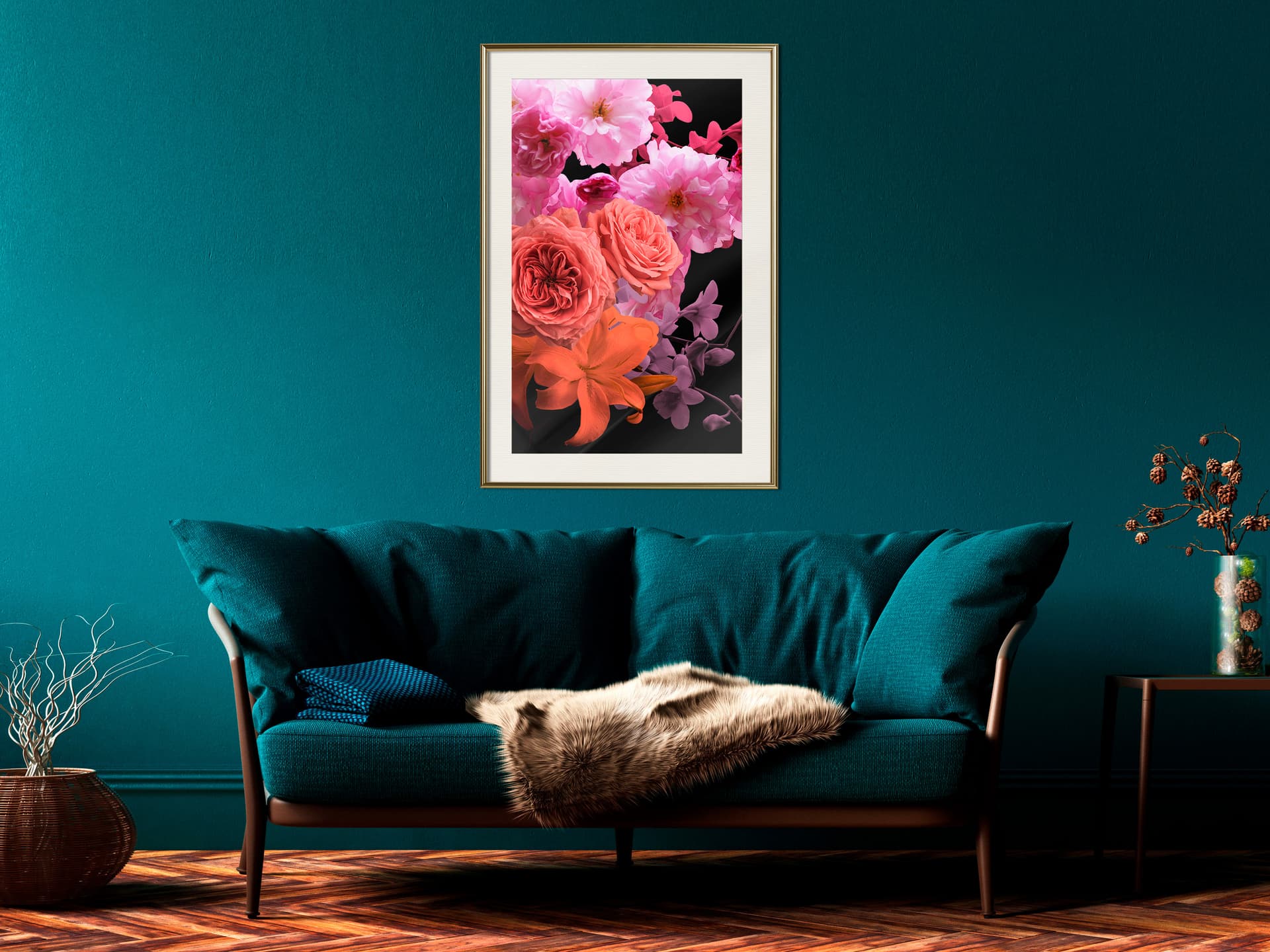 

Plakat - Udana randka I (rozmiar 20x30, wykończenie Rama złota z passe-partout)