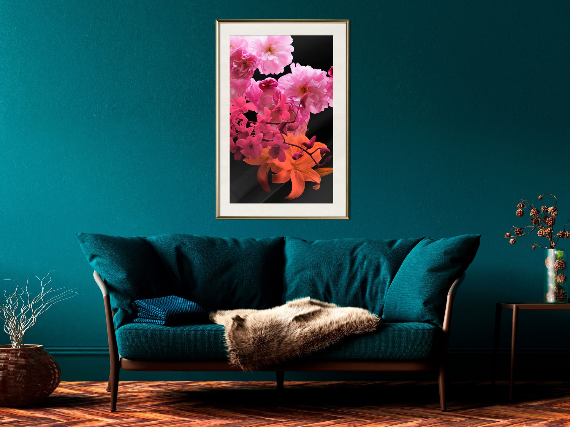 

Plakat - Udana randka II (rozmiar 20x30, wykończenie Rama złota z passe-partout)