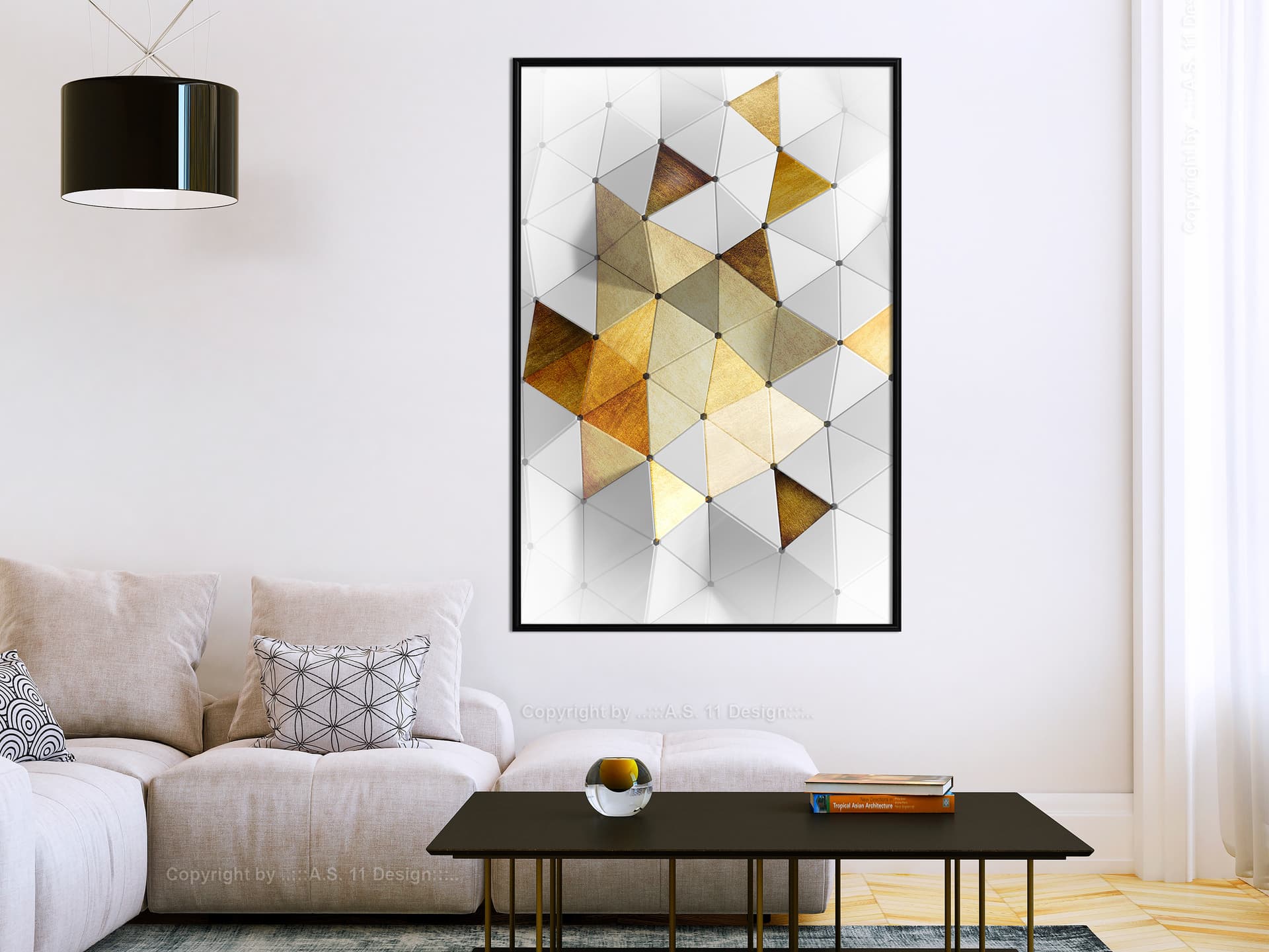 

Plakat - Pozłacana emalia (rozmiar 20x30, wykończenie Rama czarna)