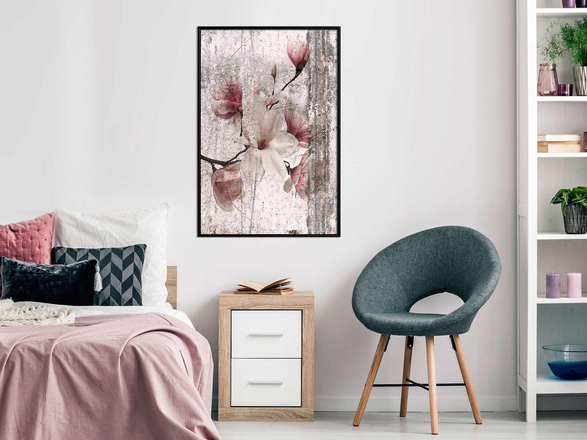 

Plakat - Królowa wiosennych kwiatów I (rozmiar 30x45, wykończenie Rama czarna)