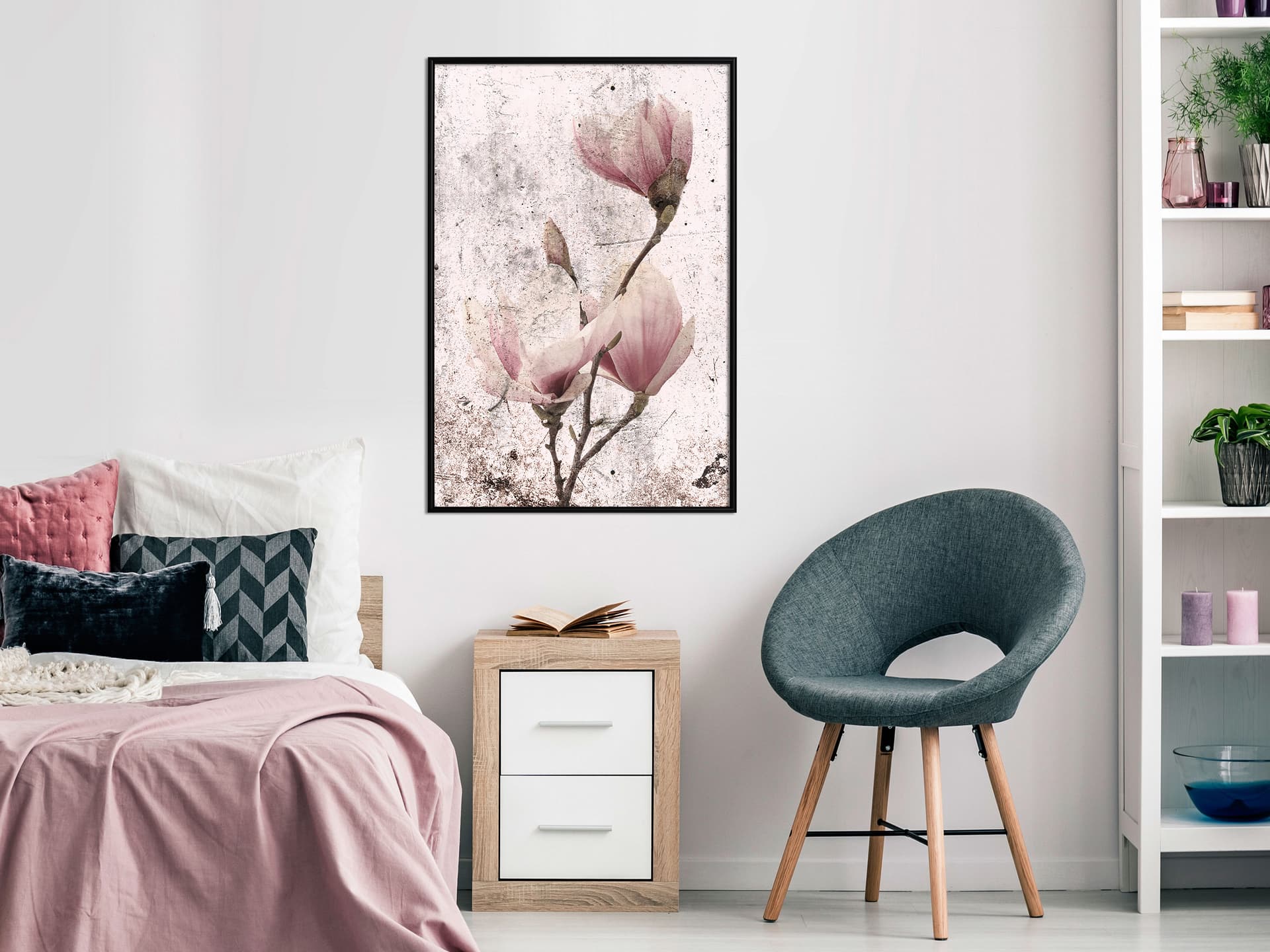 

Plakat - Królowa wiosennych kwiatów II (rozmiar 20x30, wykończenie Rama czarna)