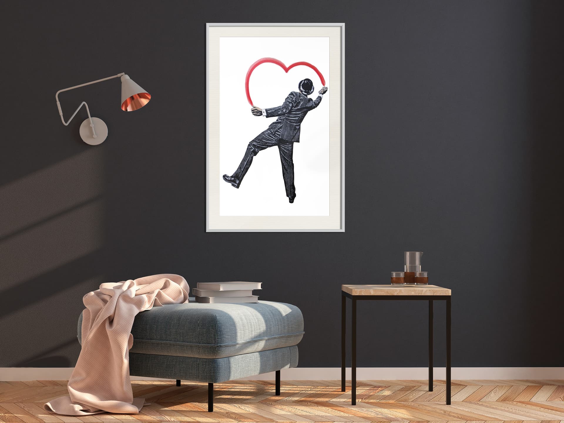 

Plakat - Vandal Heart (rozmiar 20x30, wykończenie Rama biała z passe-partout)