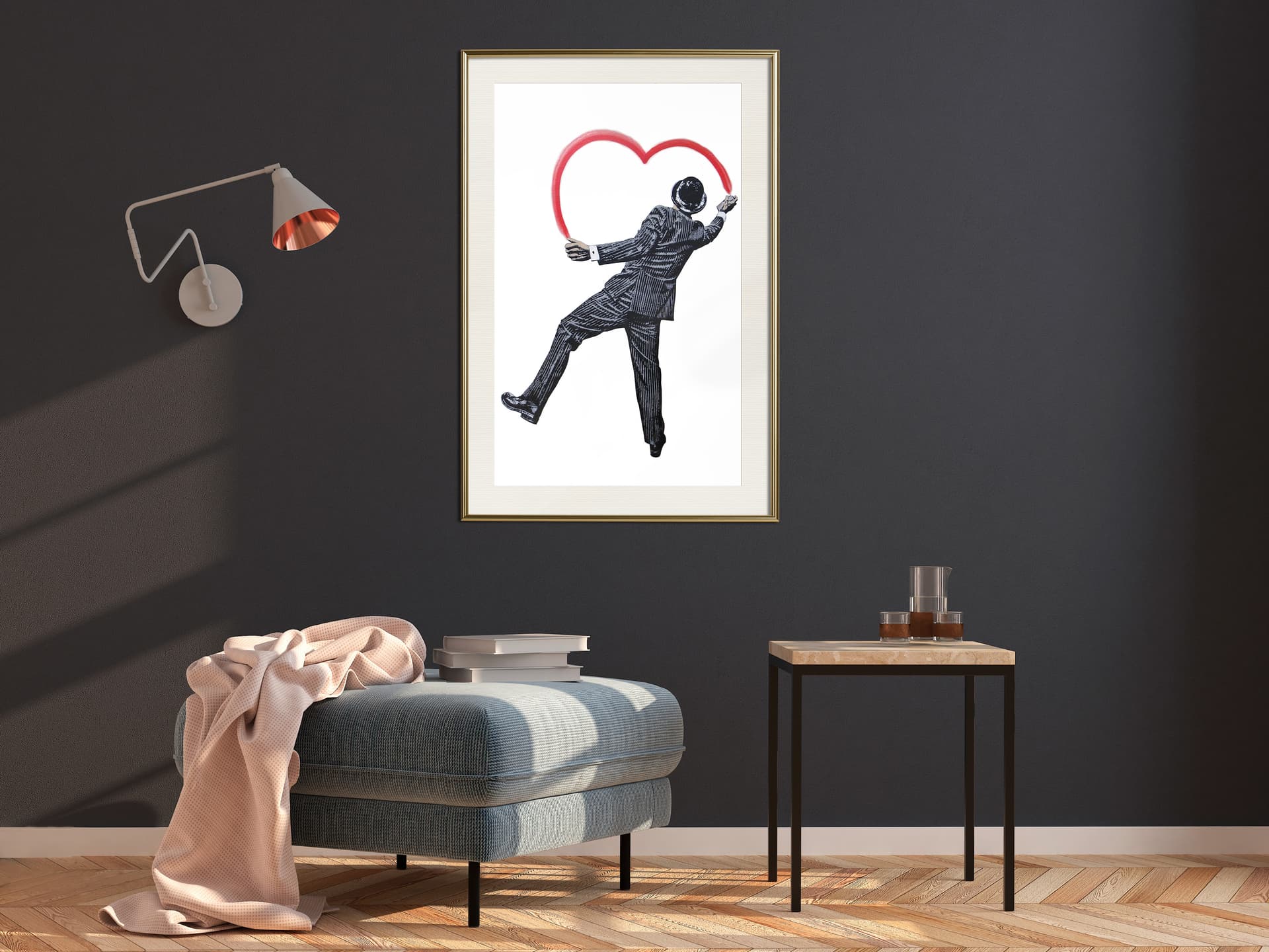 

Plakat - Vandal Heart (rozmiar 20x30, wykończenie Rama złota z passe-partout)