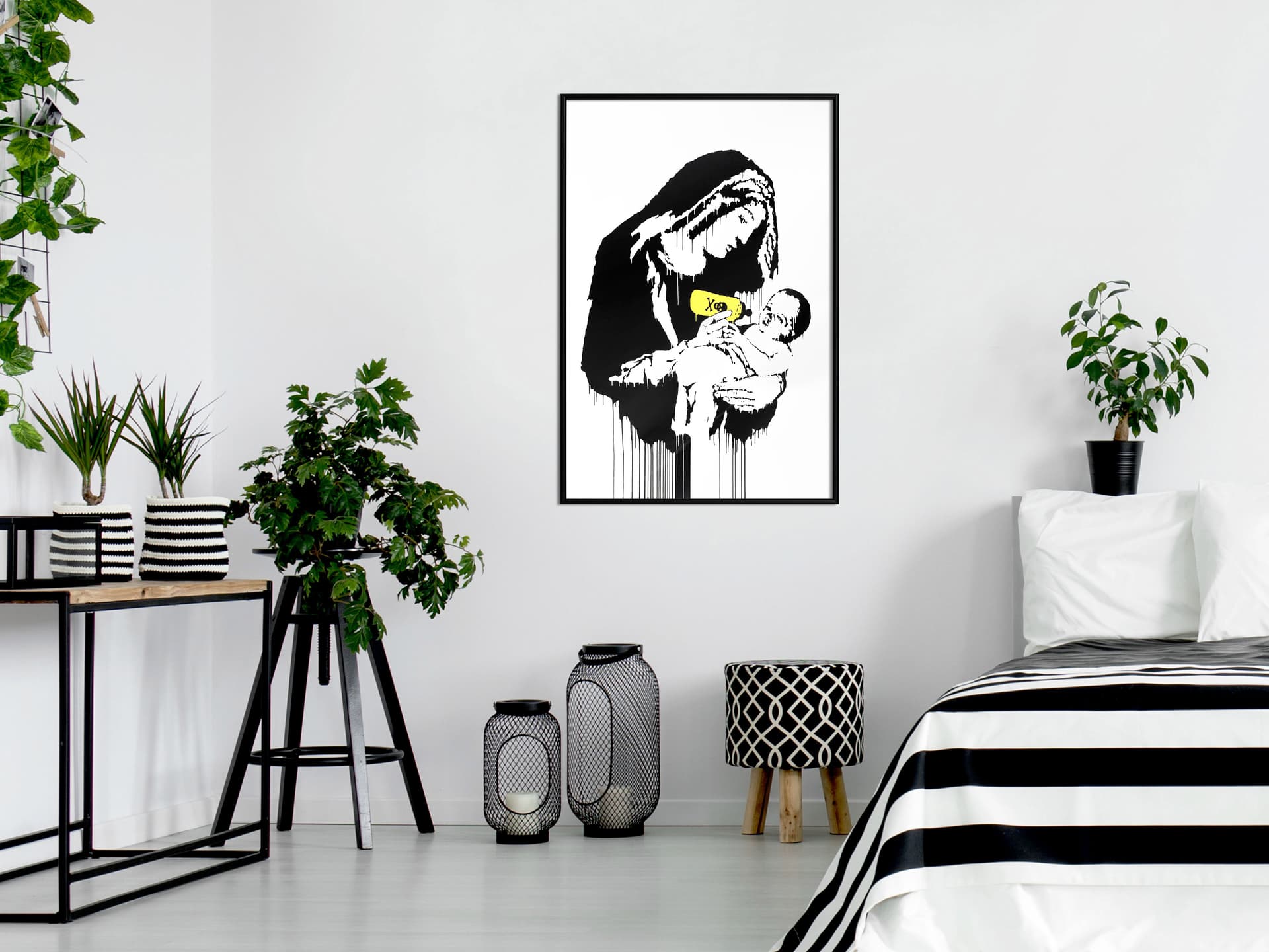 

Plakat - Banksy: Toxic Mary (rozmiar 40x60, wykończenie Rama czarna)