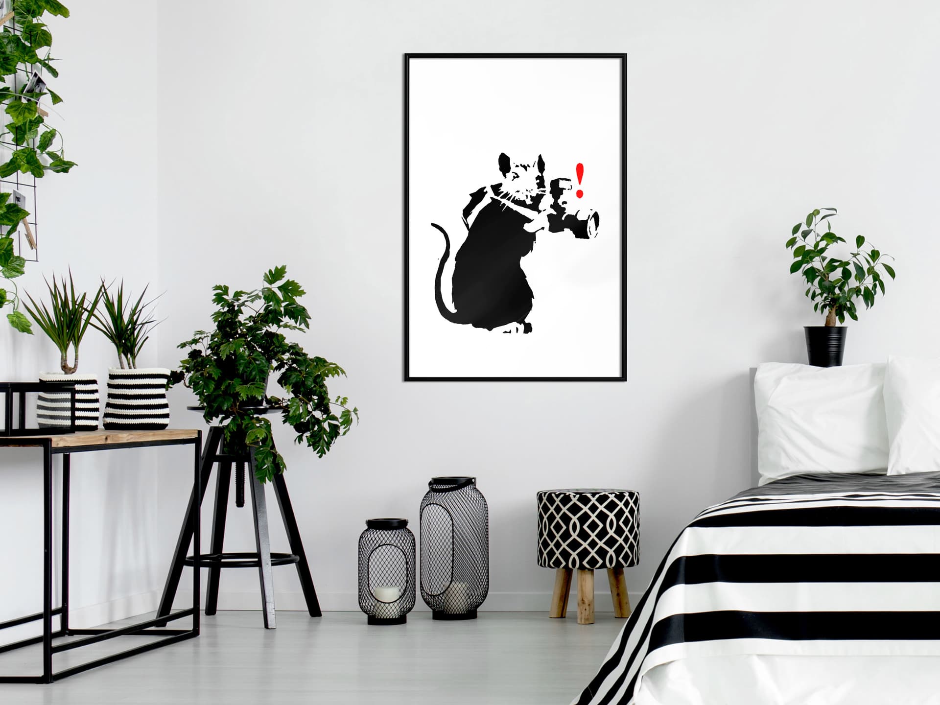 

Plakat - Banksy: Rat Photographer (rozmiar 30x45, wykończenie Rama czarna)