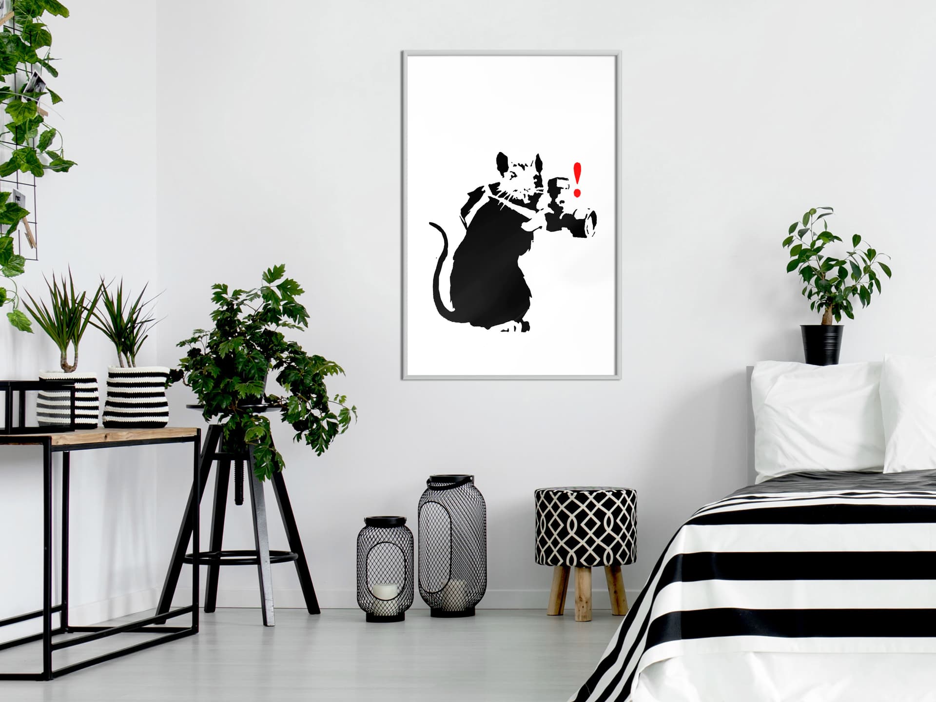 

Plakat - Banksy: Rat Photographer (rozmiar 20x30, wykończenie Rama biała)