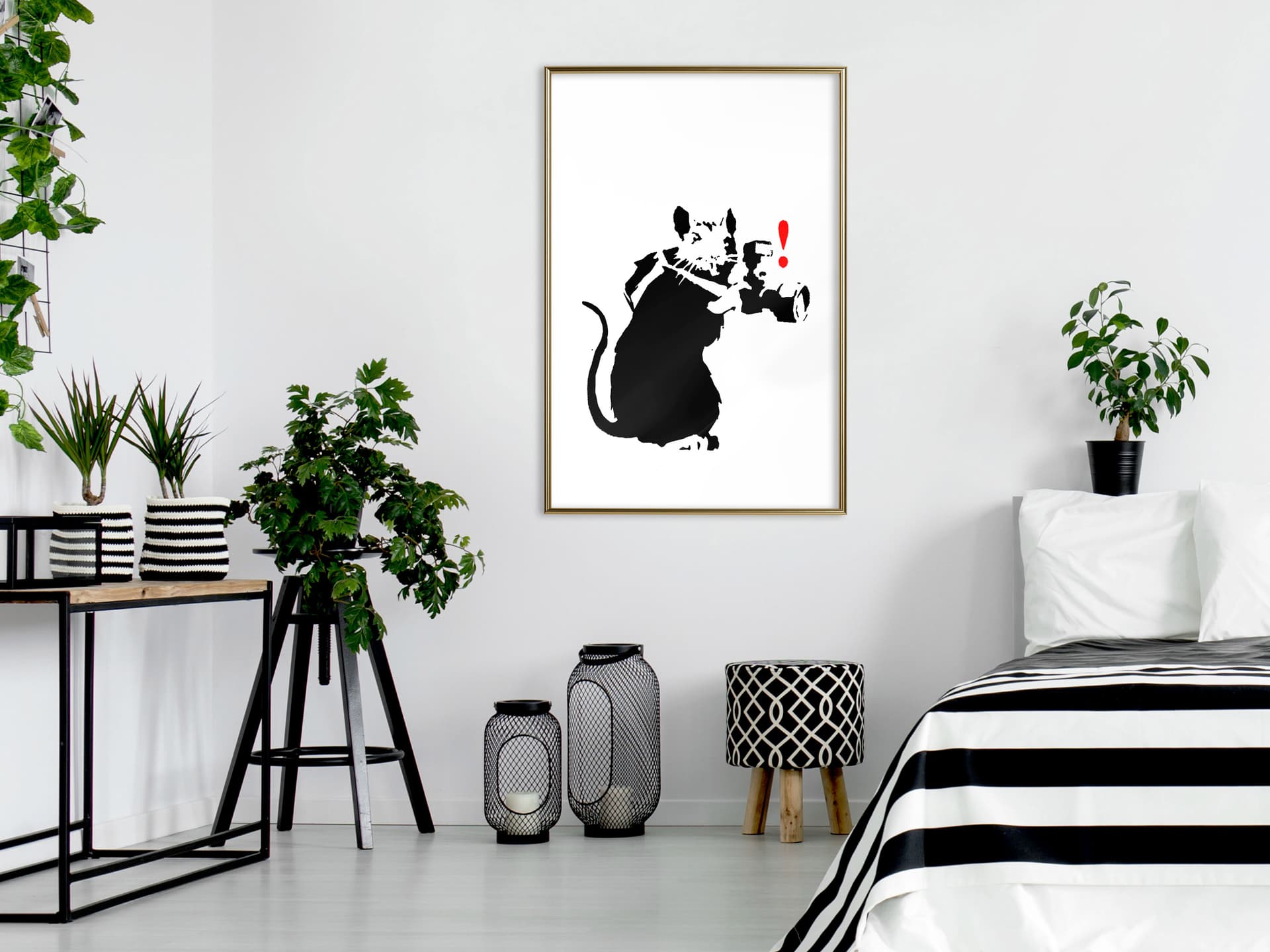 

Plakat - Banksy: Rat Photographer (rozmiar 20x30, wykończenie Rama złota)