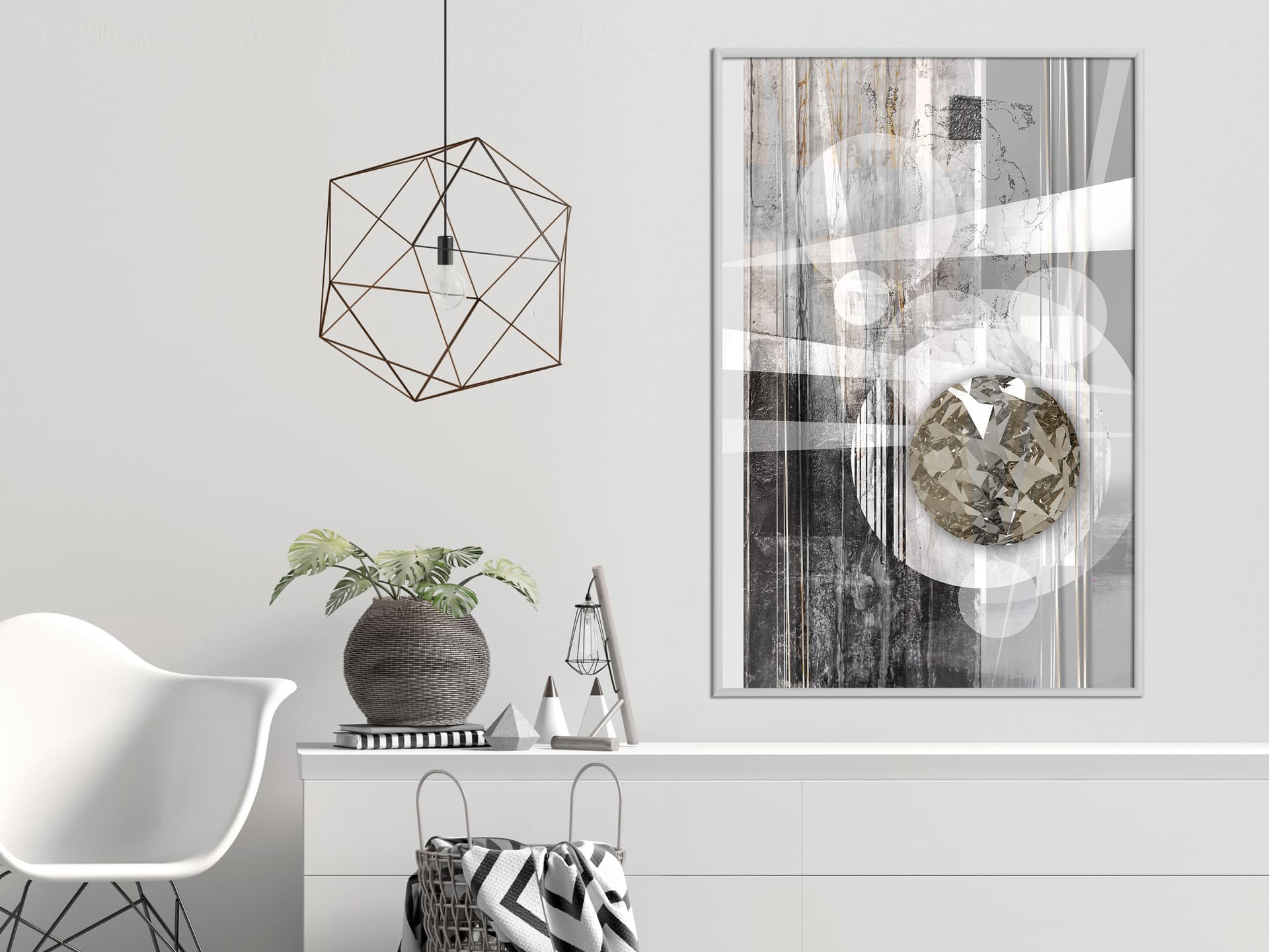 

Plakat - Ukryty diament (rozmiar 30x45, wykończenie Rama biała)