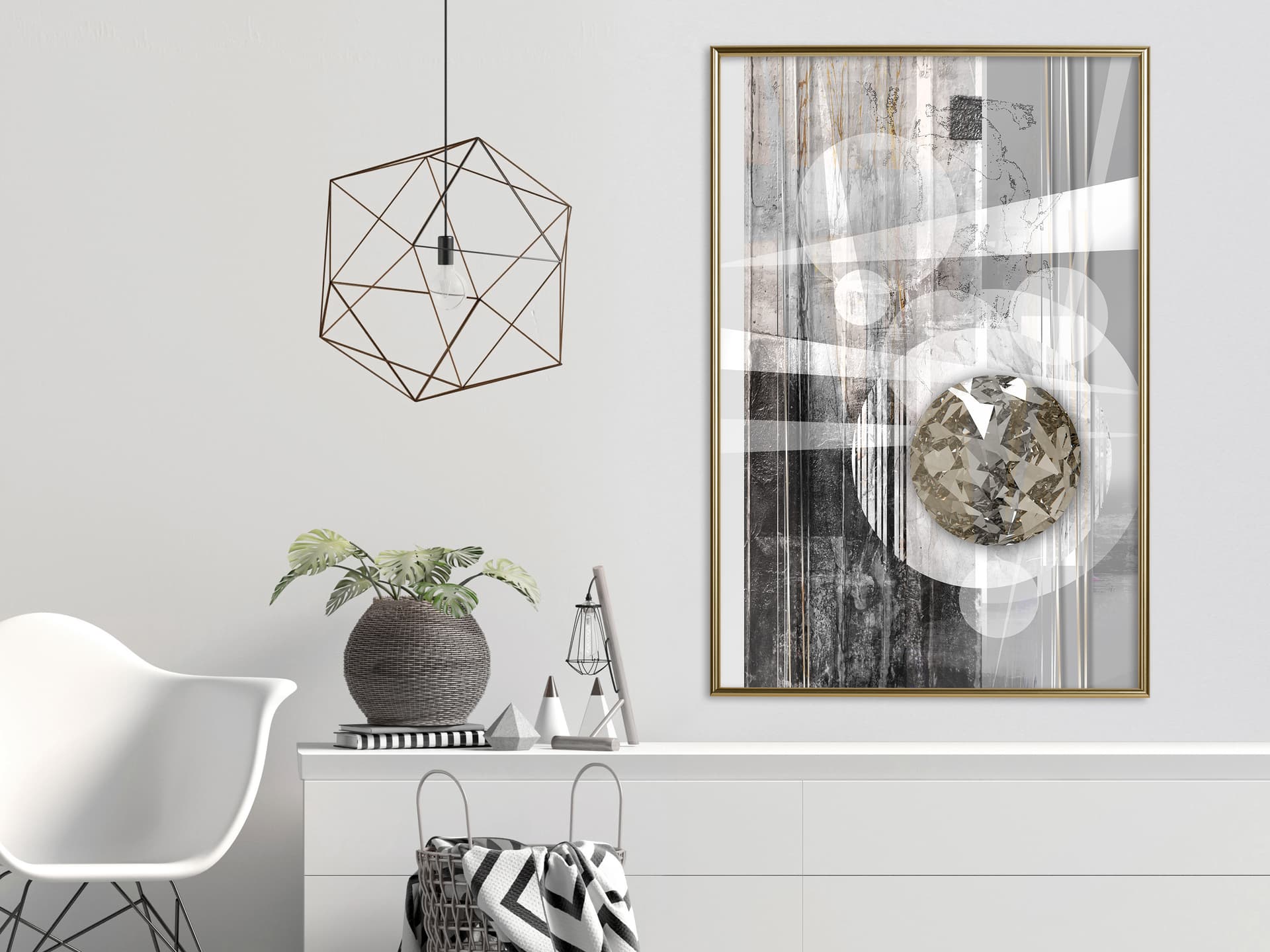 

Plakat - Ukryty diament (rozmiar 40x60, wykończenie Rama złota)