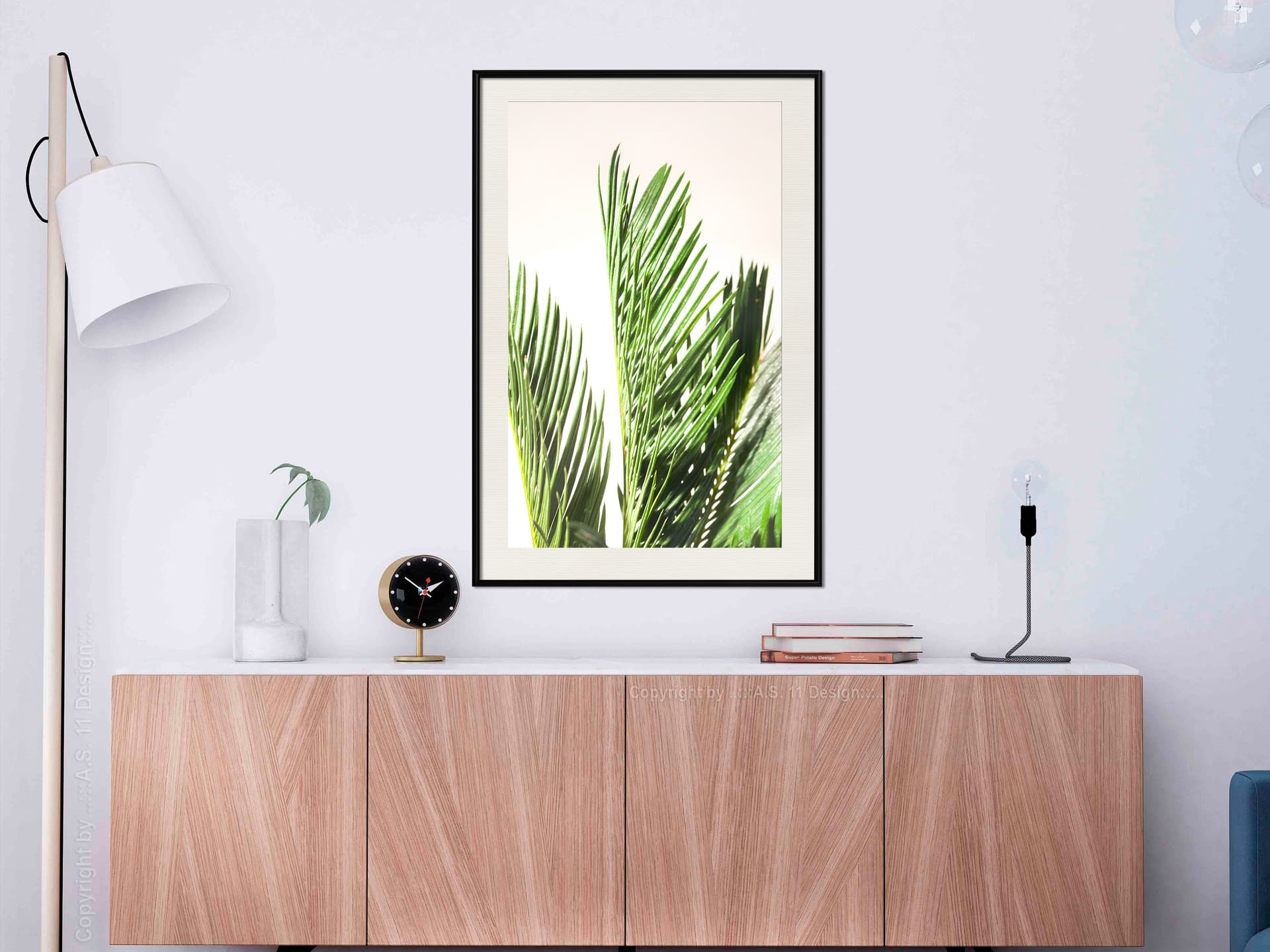 

Plakat - Szum liści (rozmiar 20x30, wykończenie Rama czarna z passe-partout)