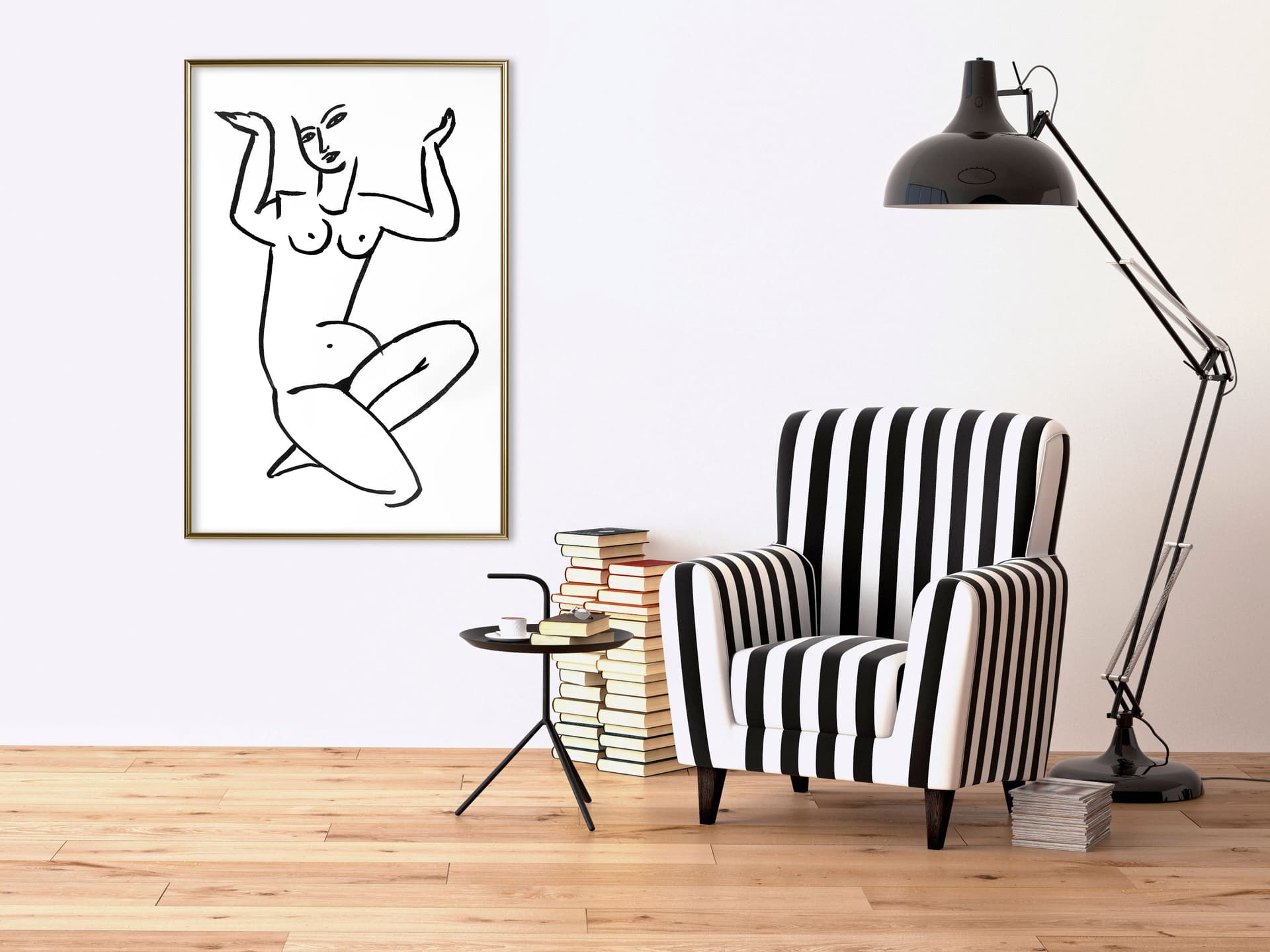 

Plakat - Odkryte emocje (rozmiar 30x45, wykończenie Rama złota)