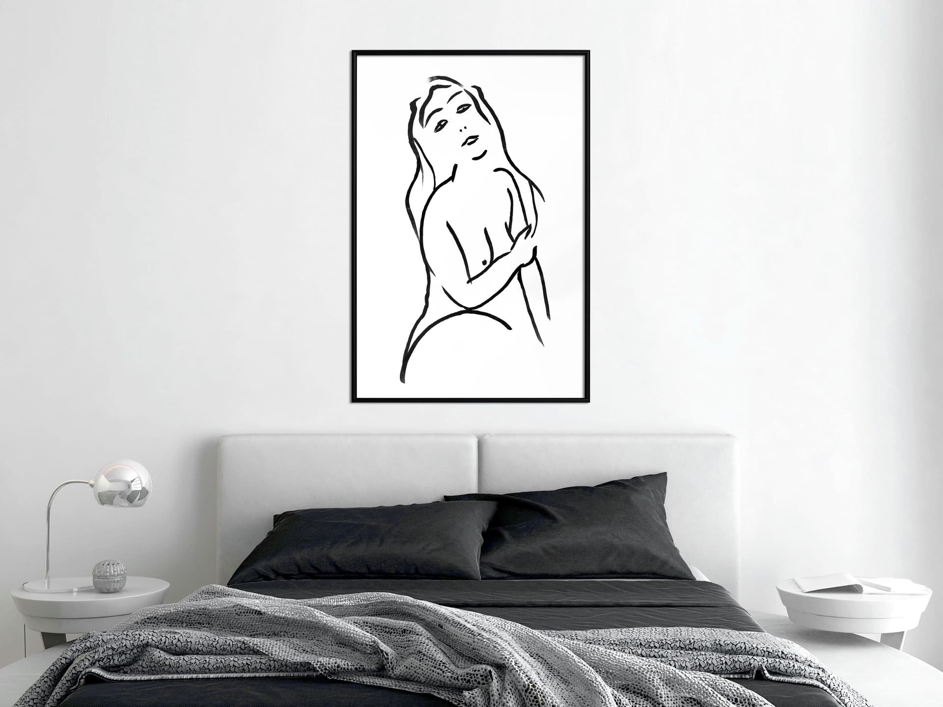 

Plakat - Kształt kobiety (rozmiar 20x30, wykończenie Rama czarna)