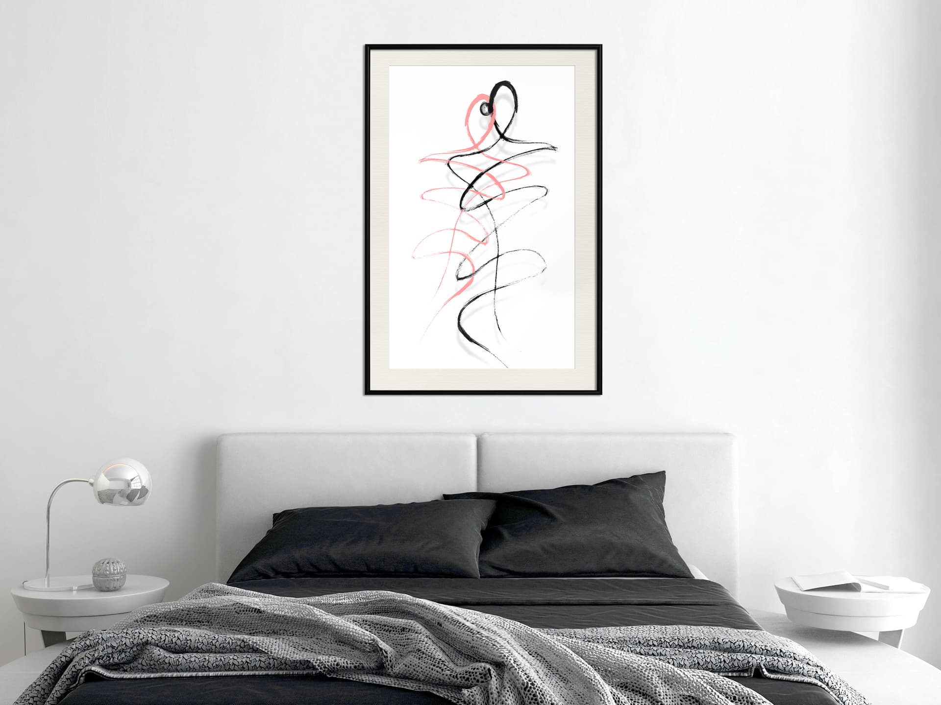 

Plakat - Taniec dusz (rozmiar 20x30, wykończenie Rama czarna z passe-partout)
