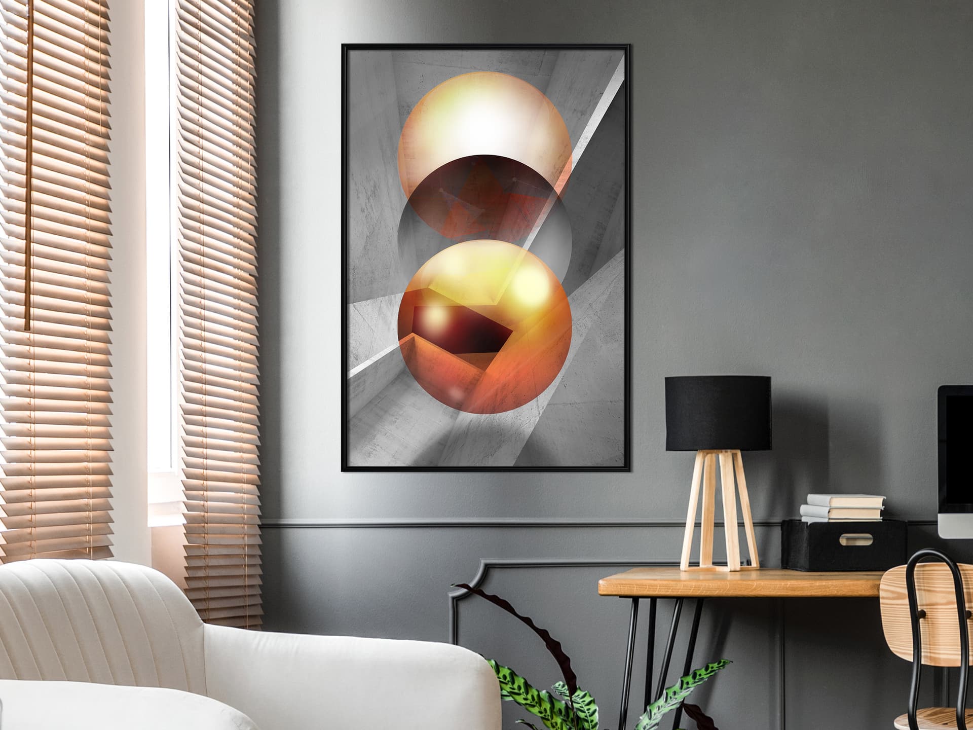 

Plakat - Zaklęte kule (rozmiar 30x45, wykończenie Rama czarna)
