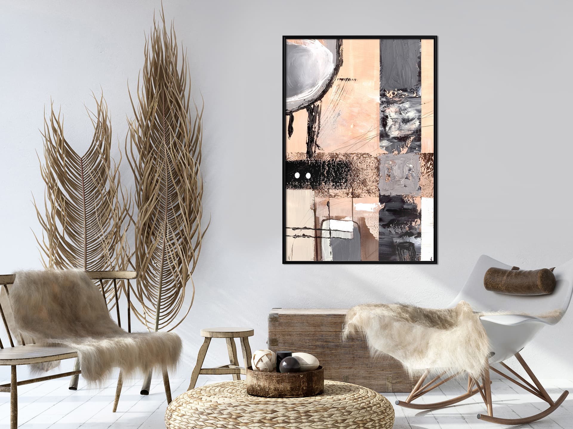 

Plakat - Uporządkowany bałagan (rozmiar 30x45, wykończenie Rama czarna)