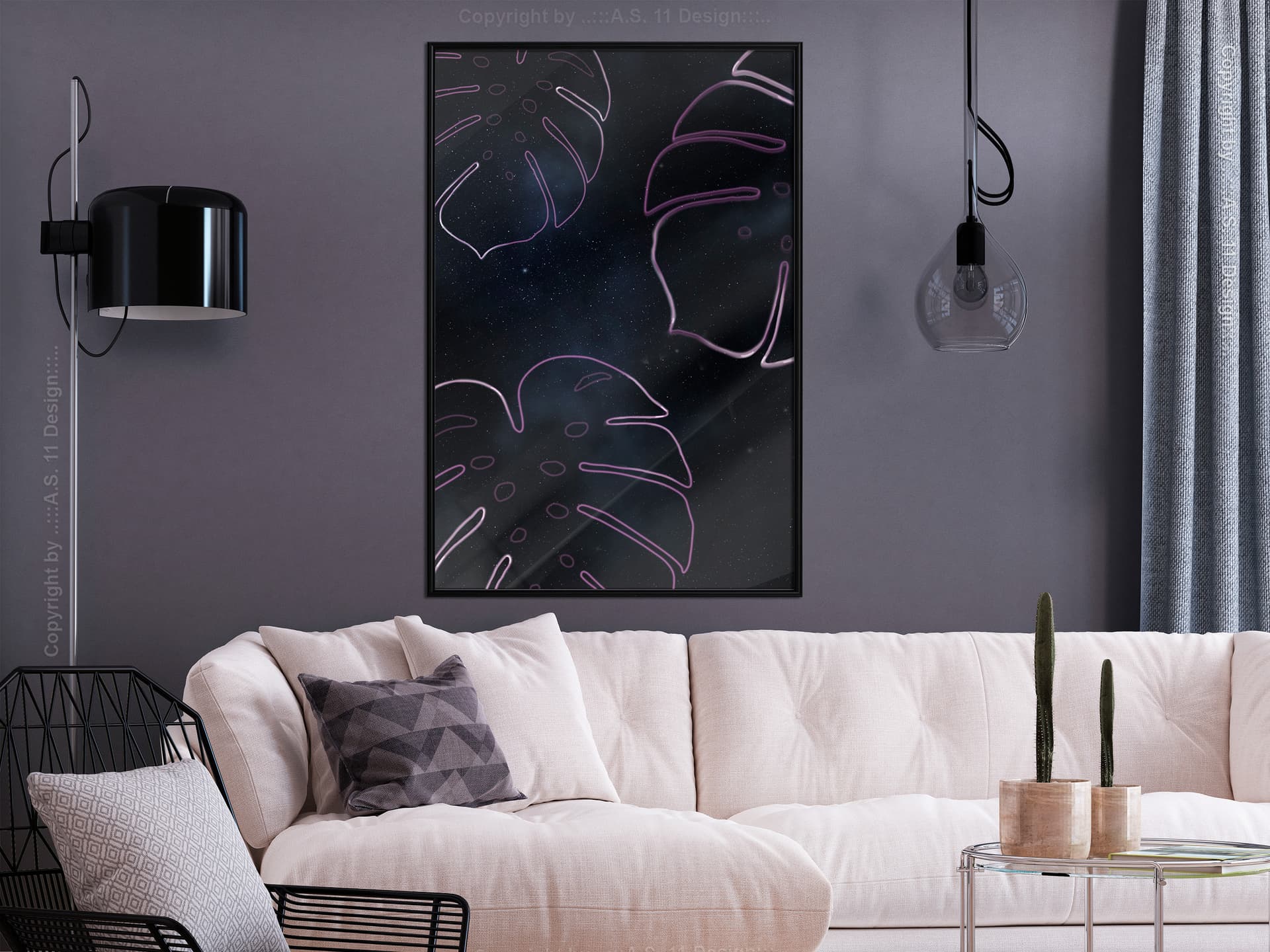 

Plakat - Zarys monstery (rozmiar 40x60, wykończenie Rama czarna)
