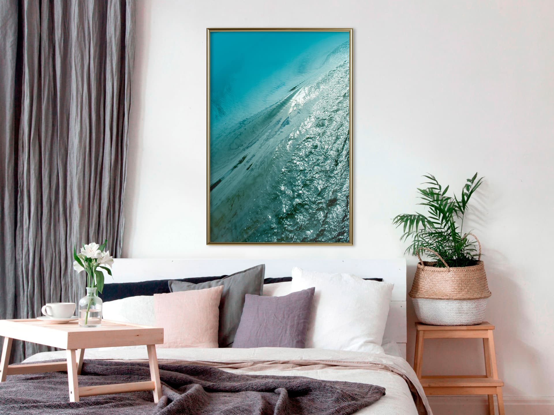 

Plakat - Głębia oceanu (rozmiar 20x30, wykończenie Rama złota)