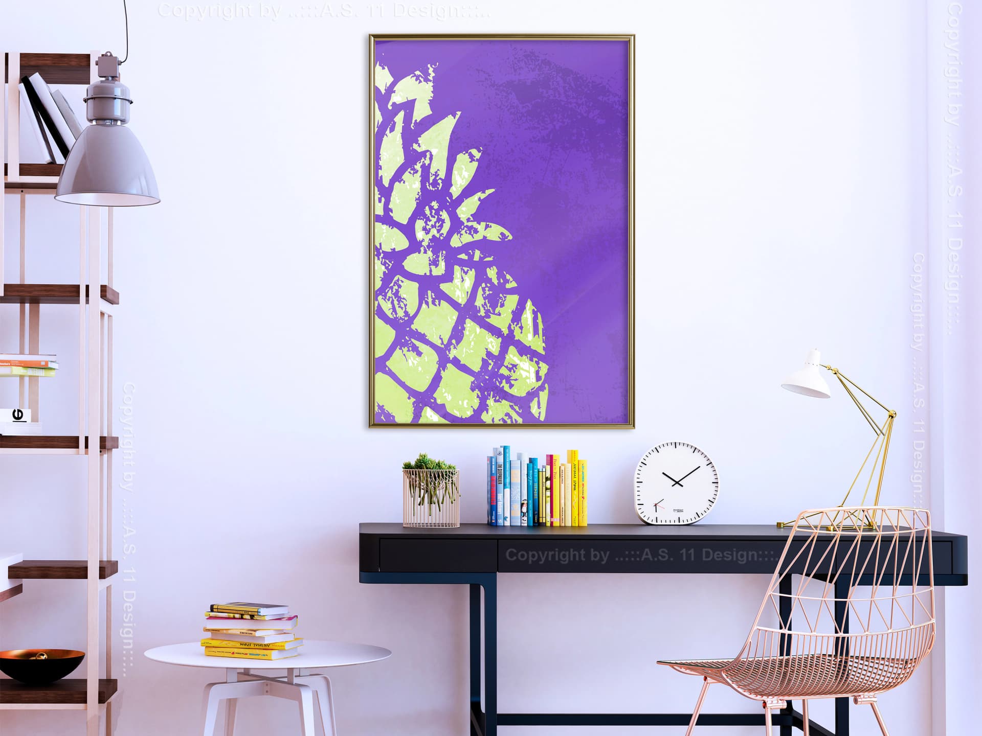 

Plakat - Mocny kontrast (rozmiar 20x30, wykończenie Rama złota)