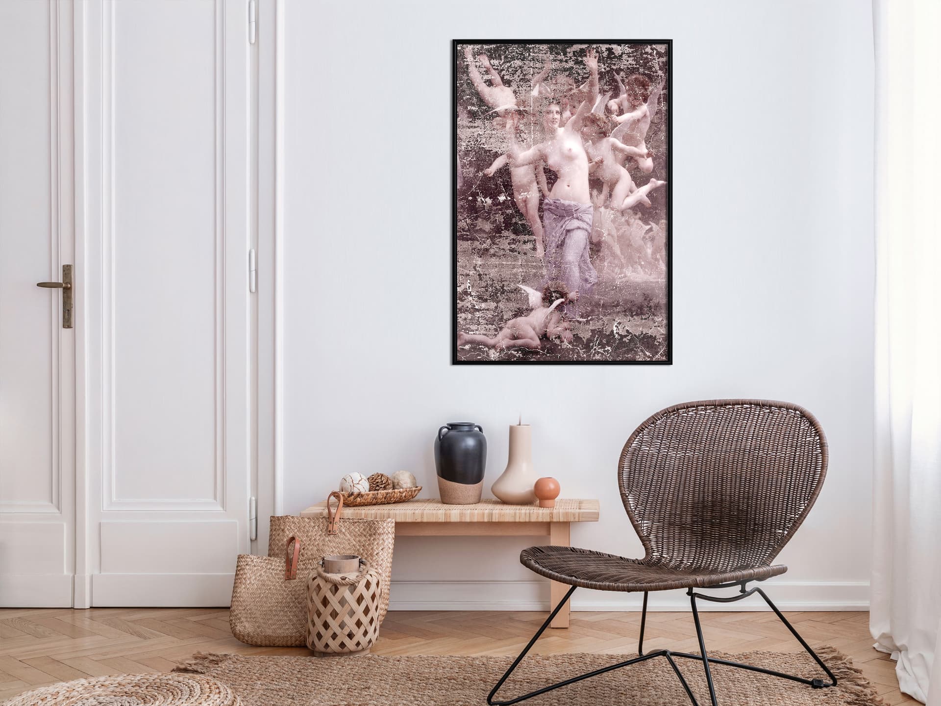 

Plakat - Zakochane anioły (rozmiar 20x30, wykończenie Rama czarna)