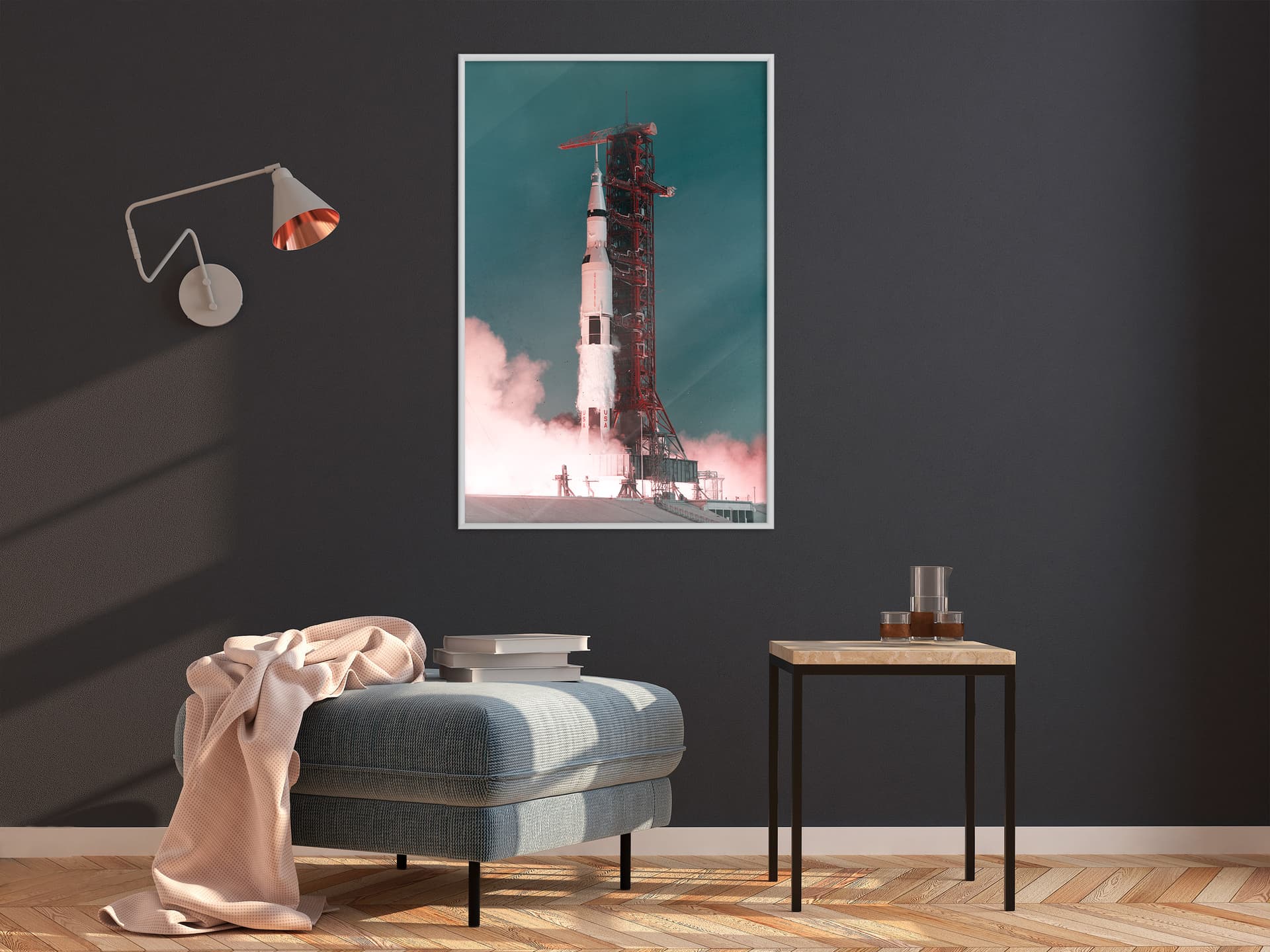 

Plakat - Start w nieznane (rozmiar 20x30, wykończenie Rama biała)